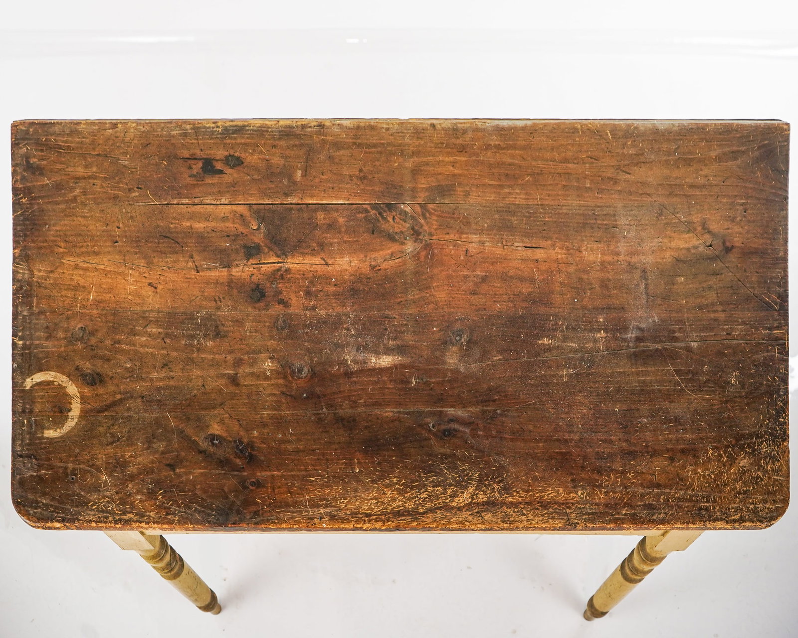 Country 1 Dwr Drop Leaf Work table - 3