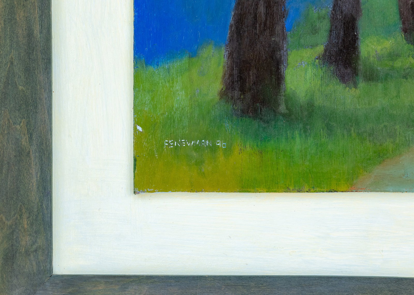 F E Newman (AM 20th c) Dendrites - 3