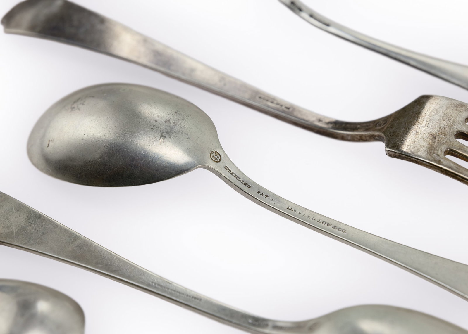 15 pcs. Neoclassical Sterling Flatware - 4