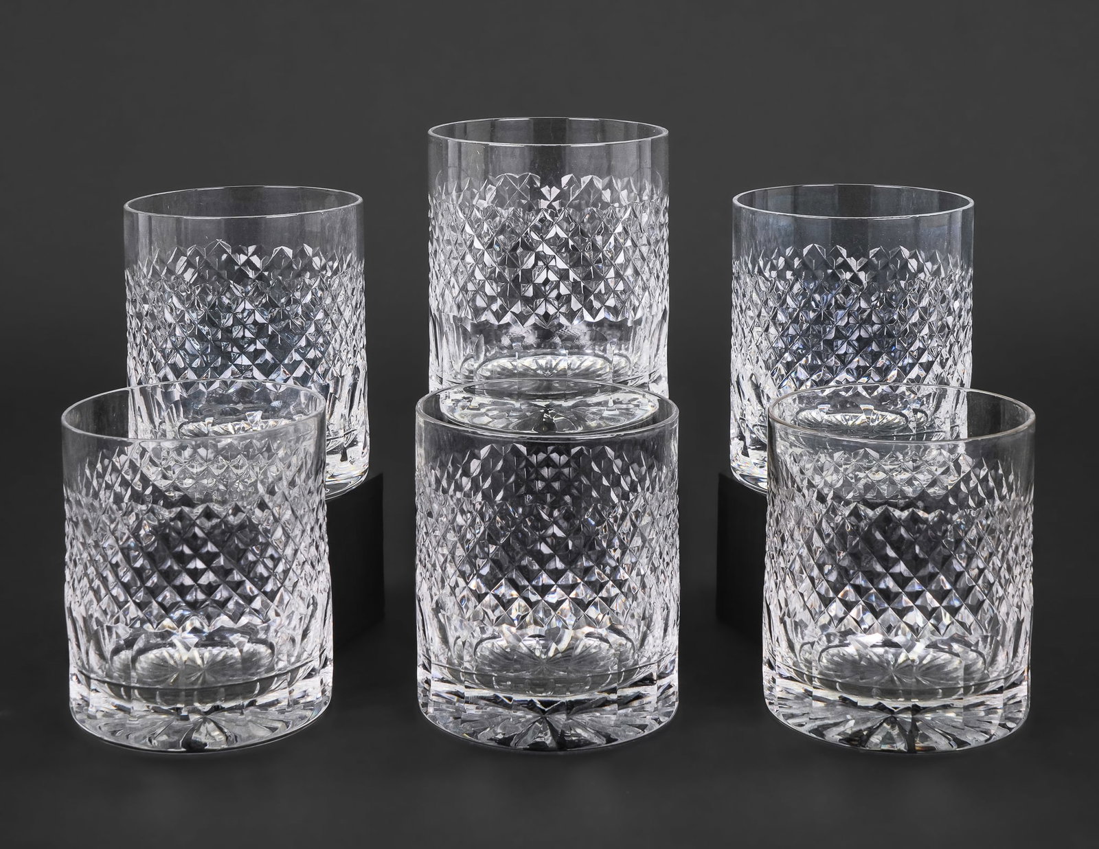 Set of 7 Anglo Irish Rocks Glasses (1 of 1)