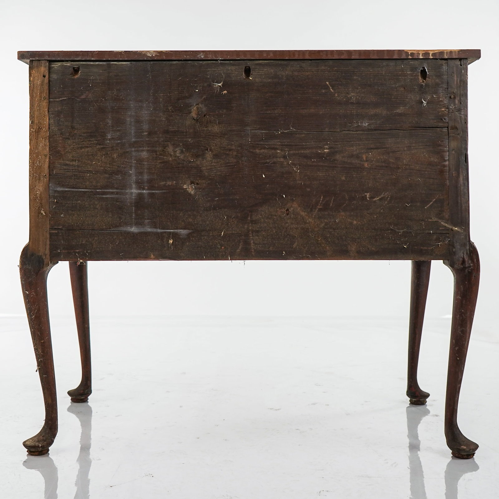 18th c Highboy Base with Carved Shell - 6