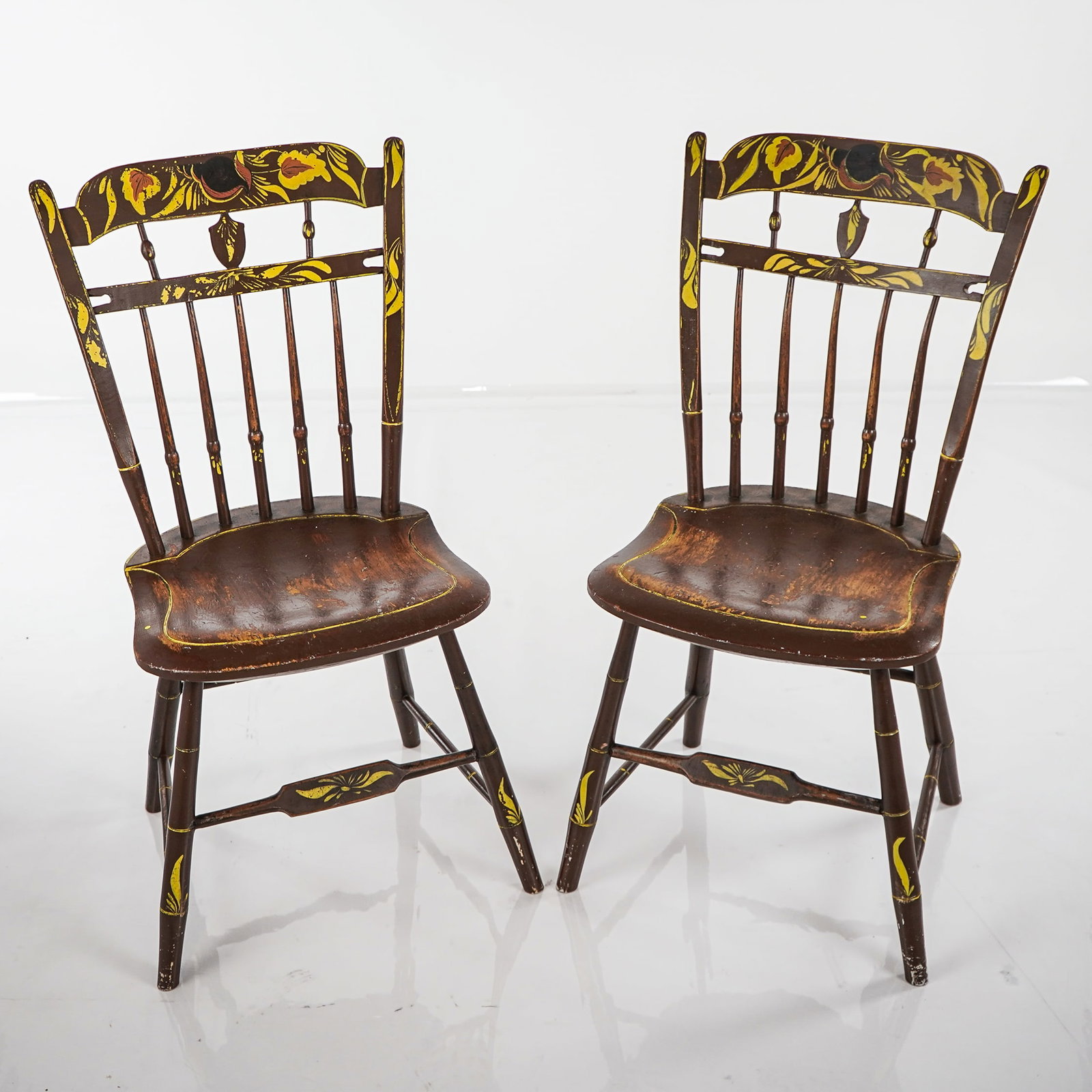 4 19th c side chairs - 3