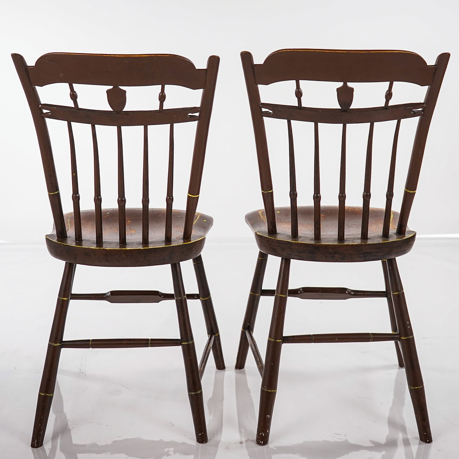 4 19th c side chairs - 6