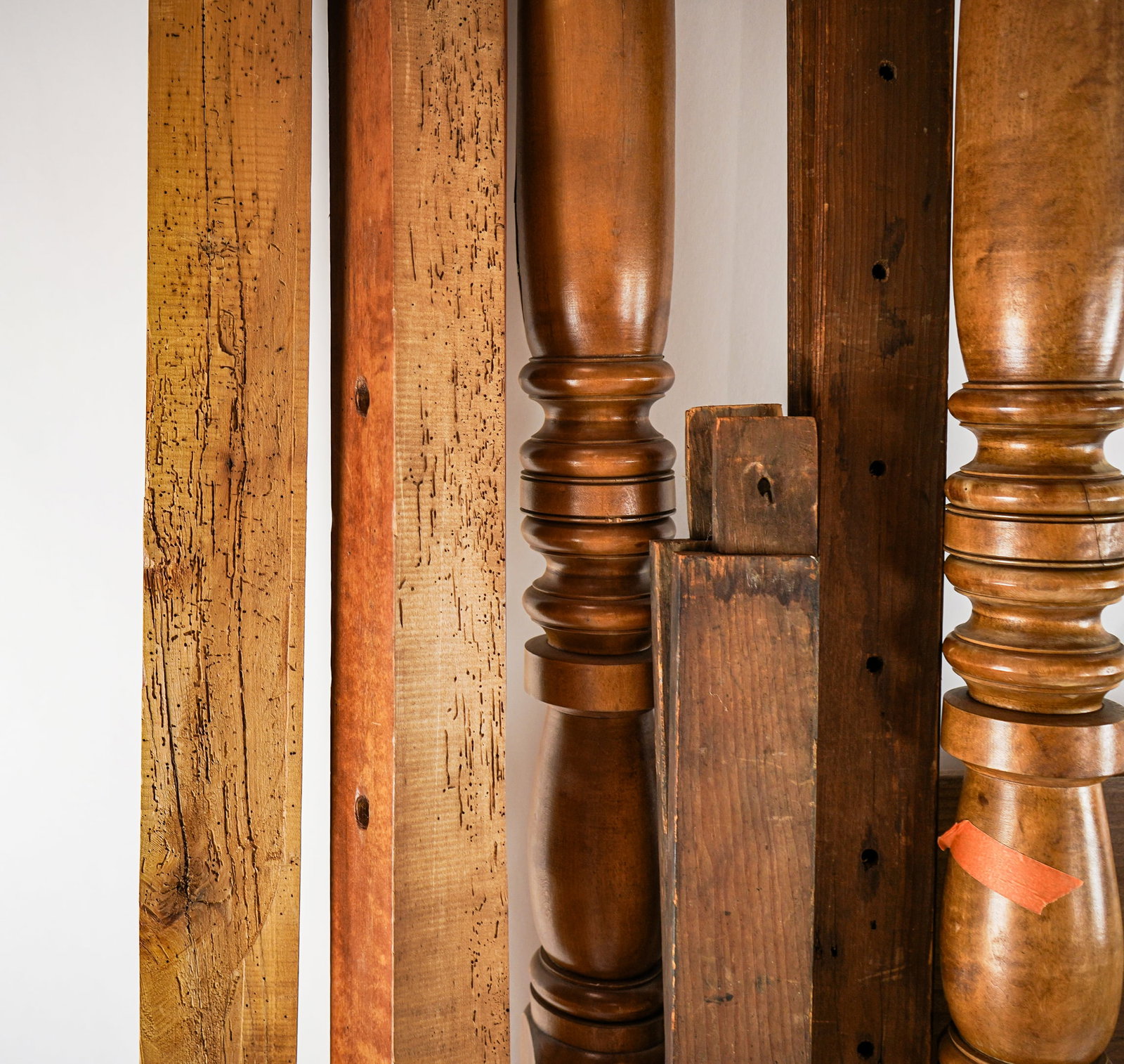 19th c Maple Tall Post Bed - 7
