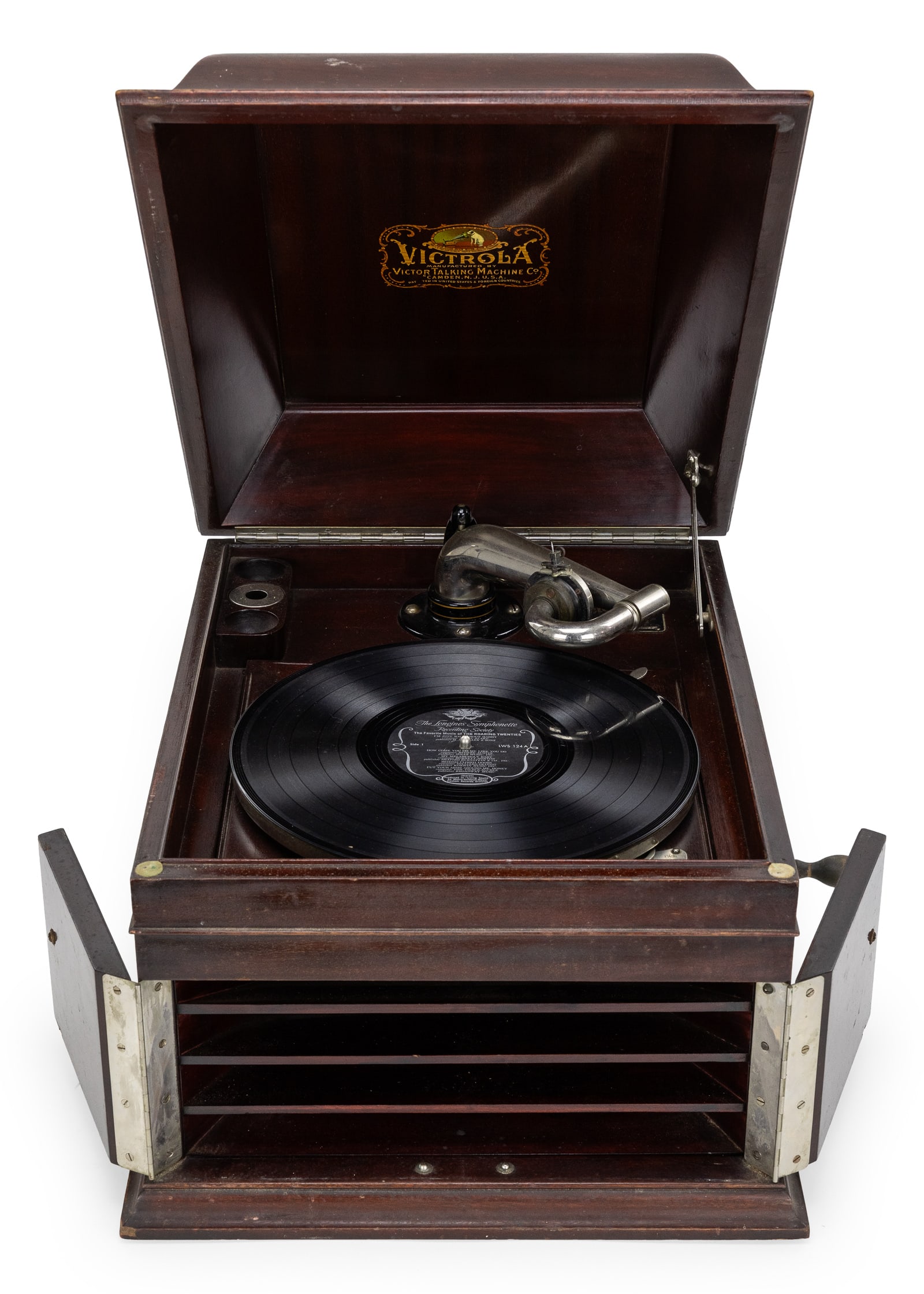 Victor Victrola Tabletop Record Player - 4