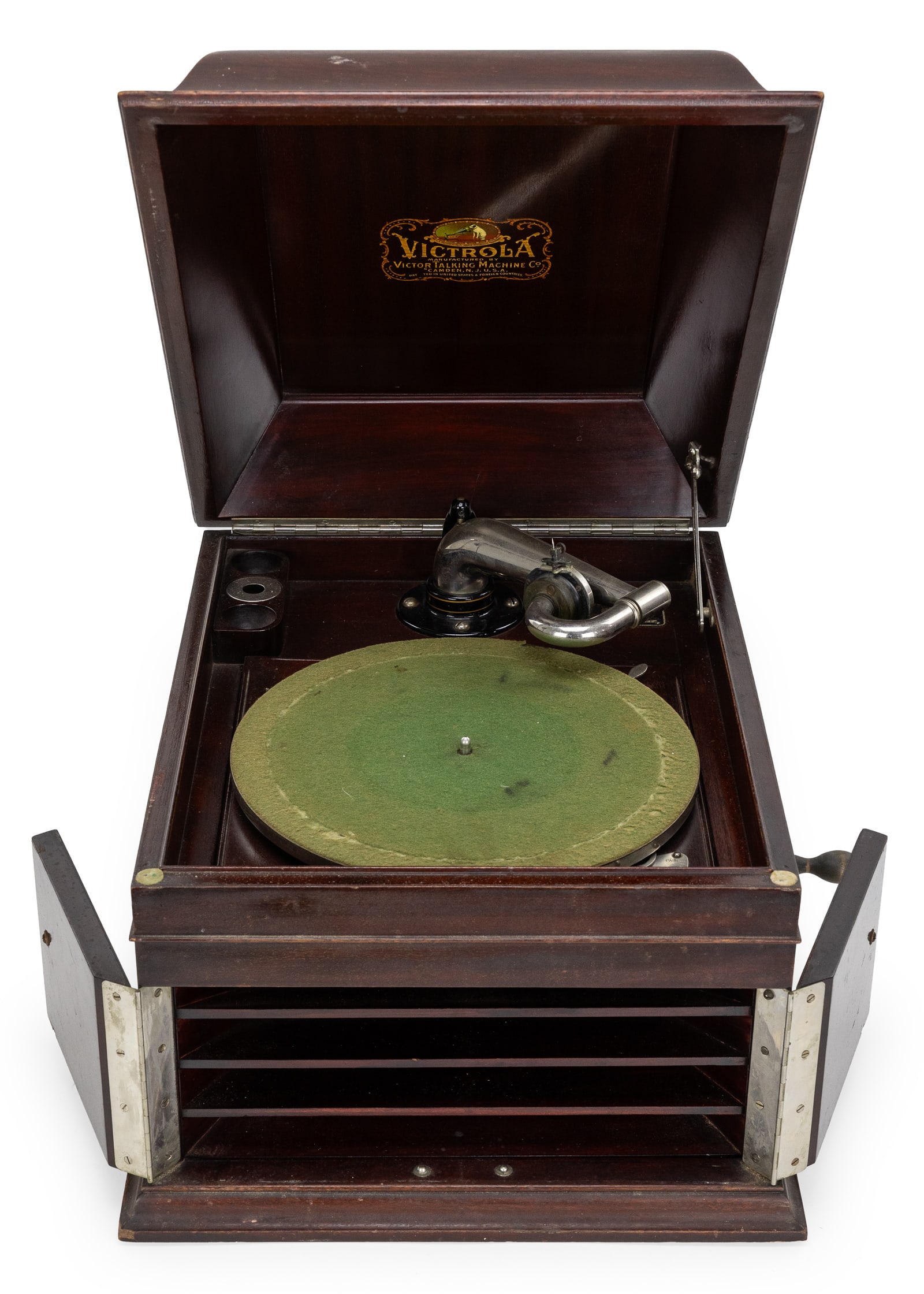 Victor Victrola Tabletop Record Player - 5