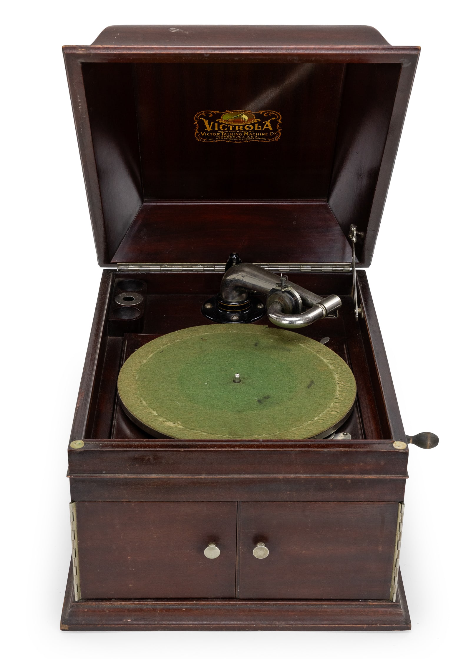 Victor Victrola Tabletop Record Player - 6