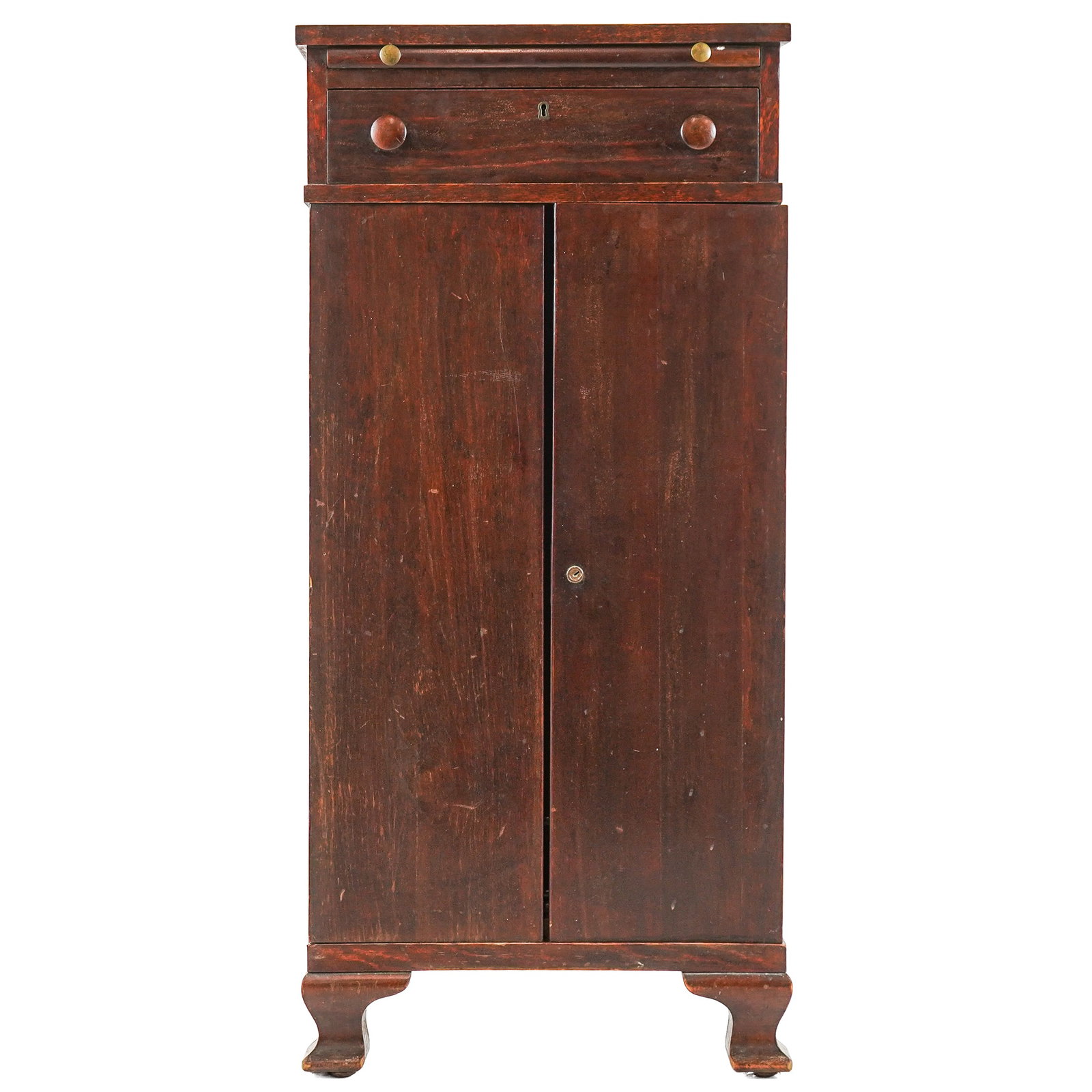 20th c Mahogany Mixing Cabinet (1 of 8)