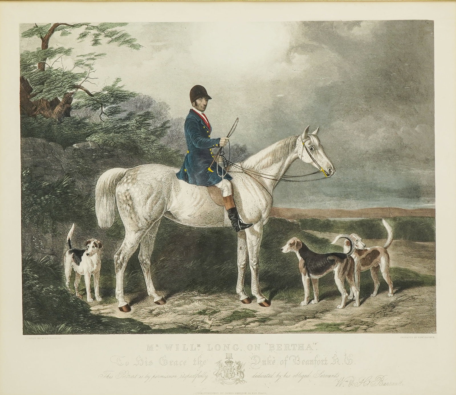 Three English Sporting Prints - 12
