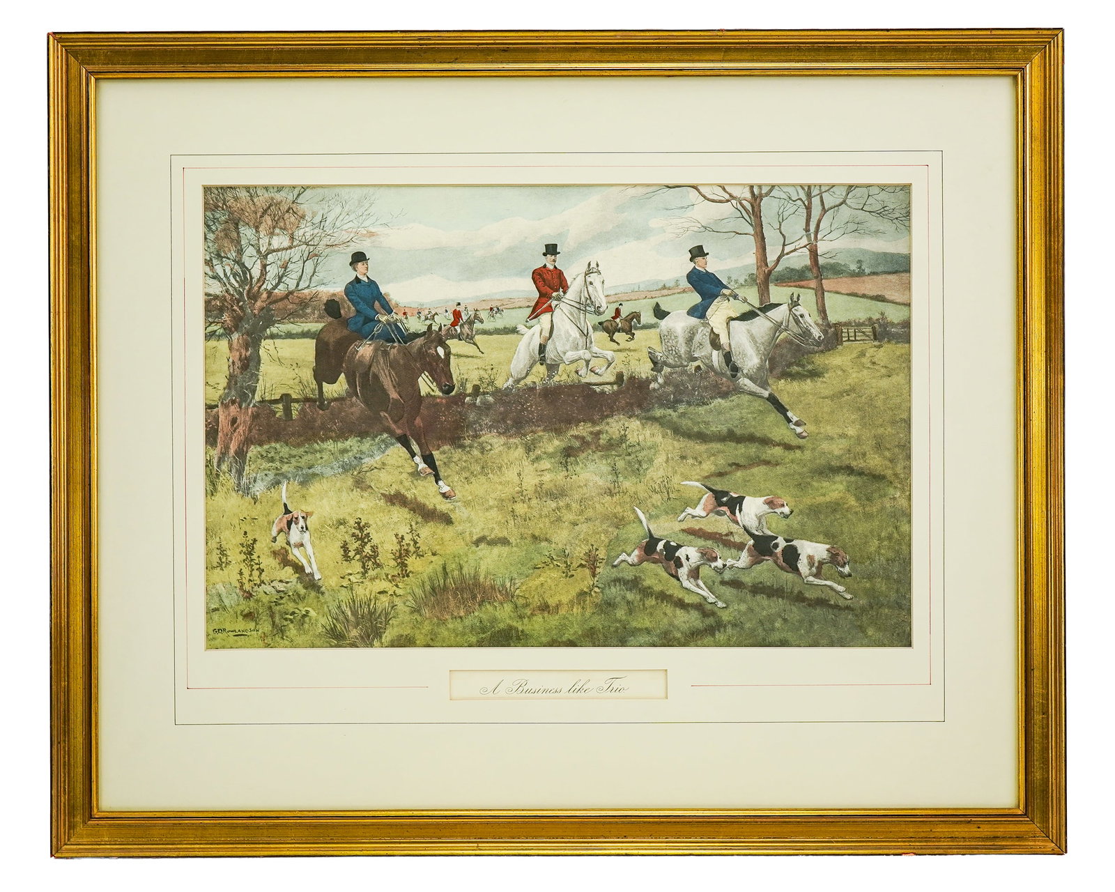 Three English Sporting Prints - 2