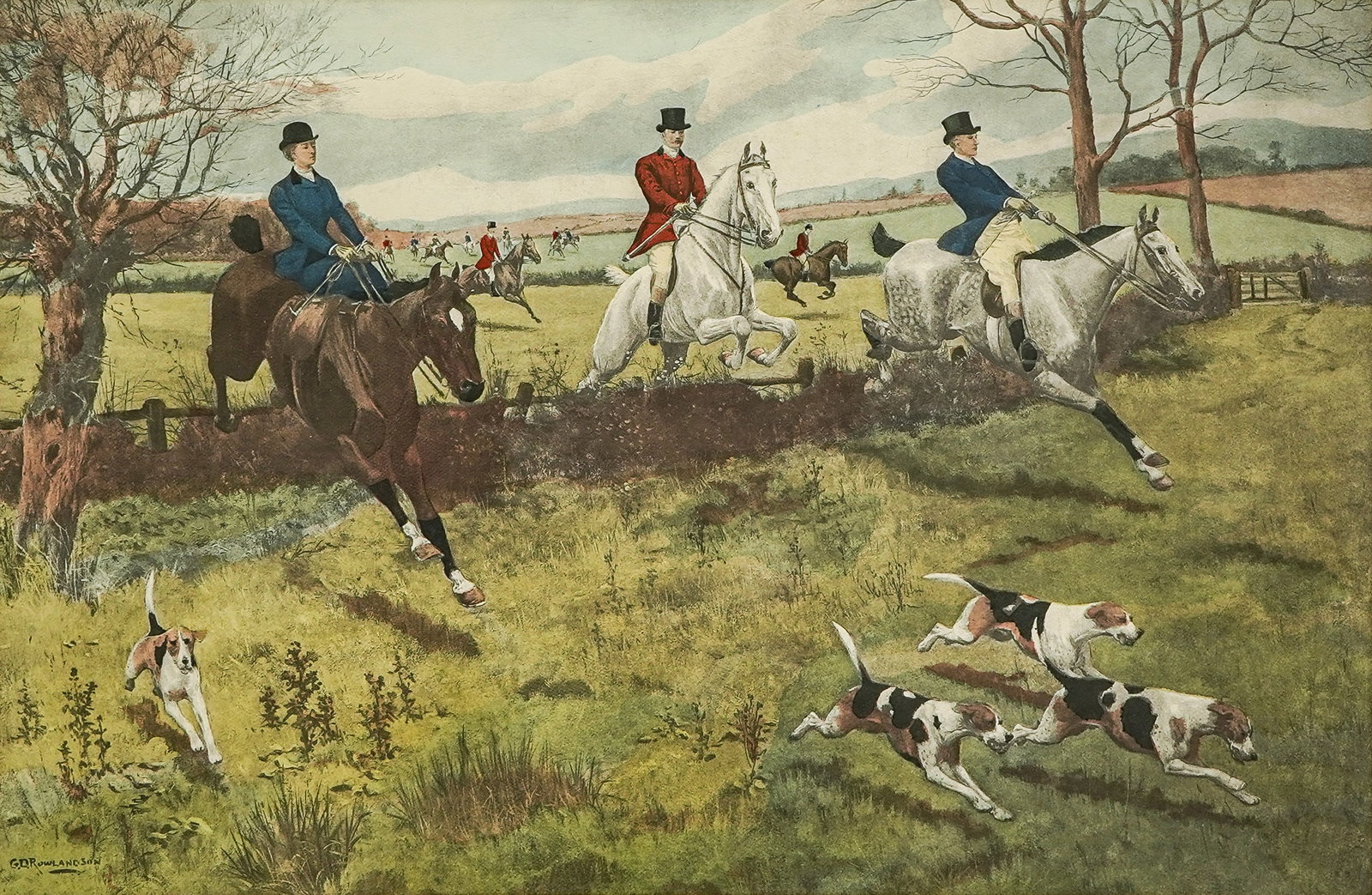 Three English Sporting Prints - 3