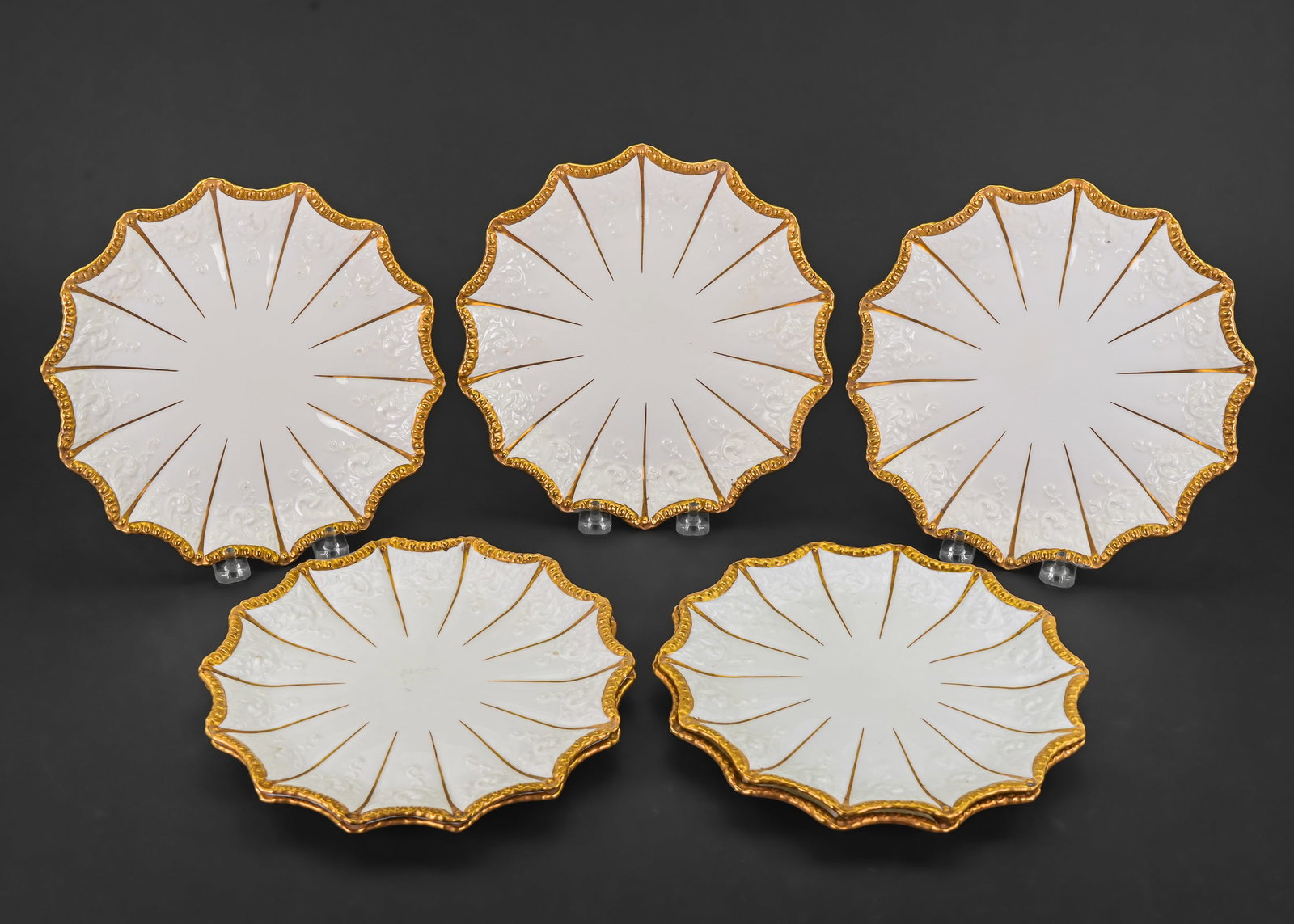 7 Aynsley Bone China Luncheon Plates (1 of 1)