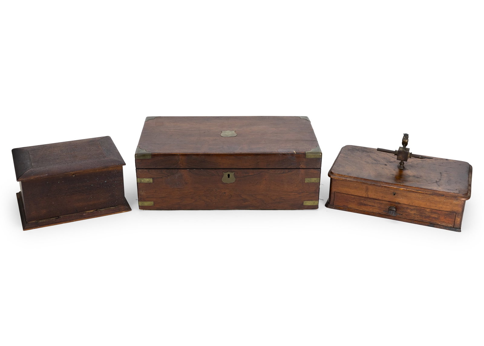 3 19th c Lap Desks - 3