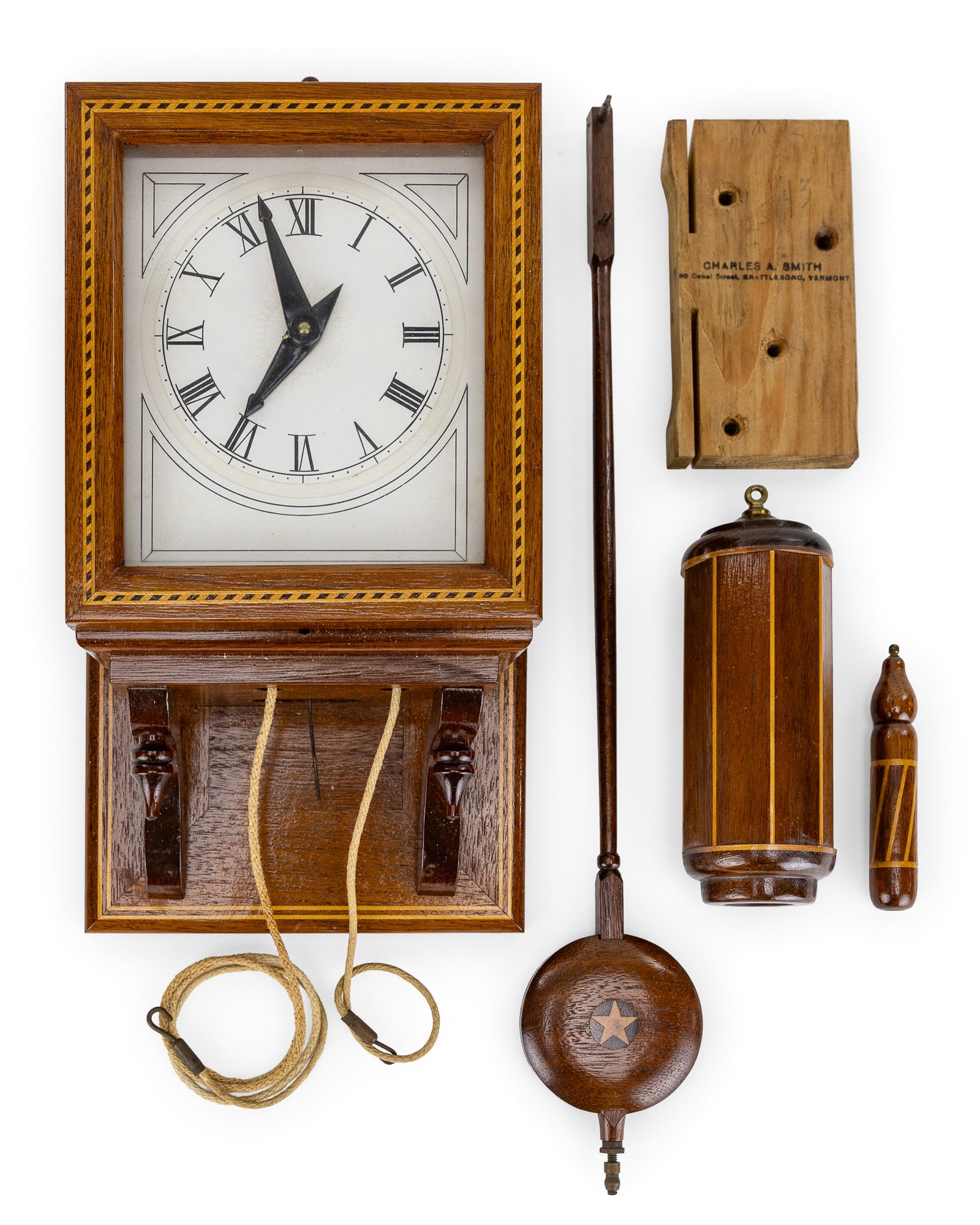 Charles Alvah Smith Vermont Clock (1 of 9)