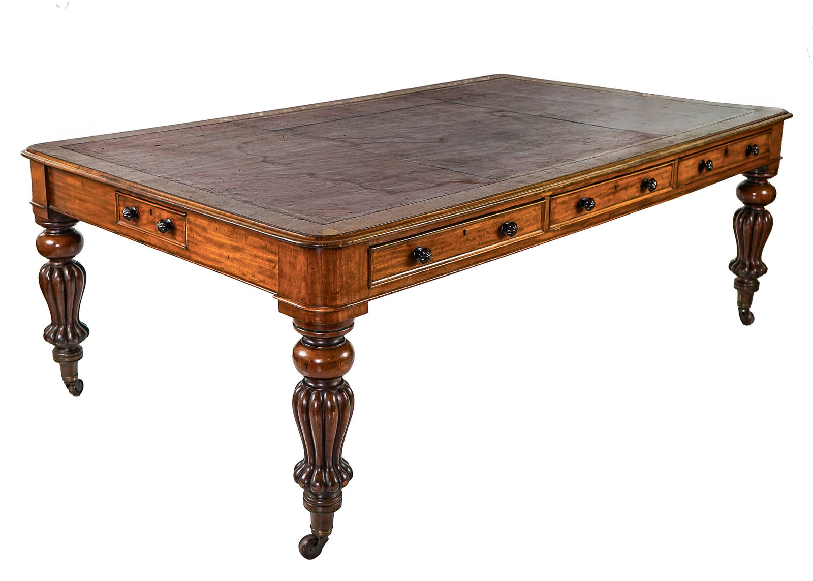 English Regency Library table (1 of 6)