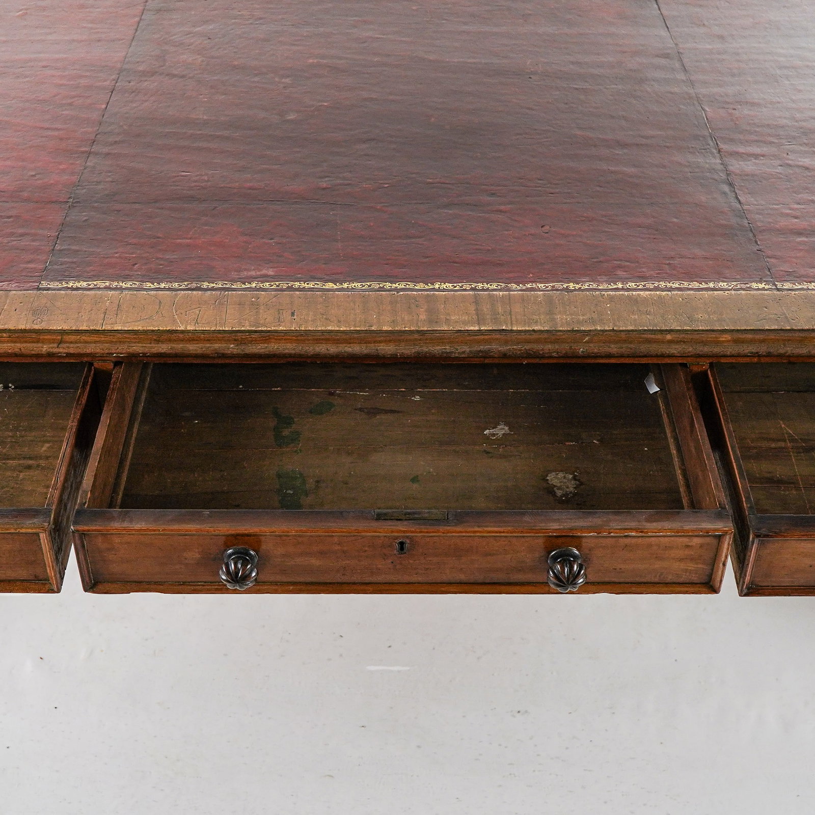 English Regency Library table - 4