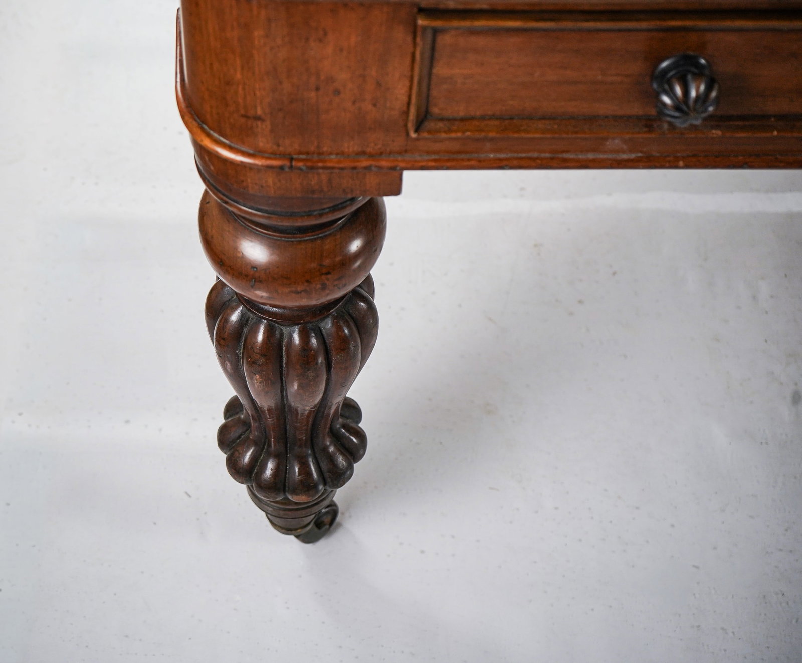 English Regency Library table - 5