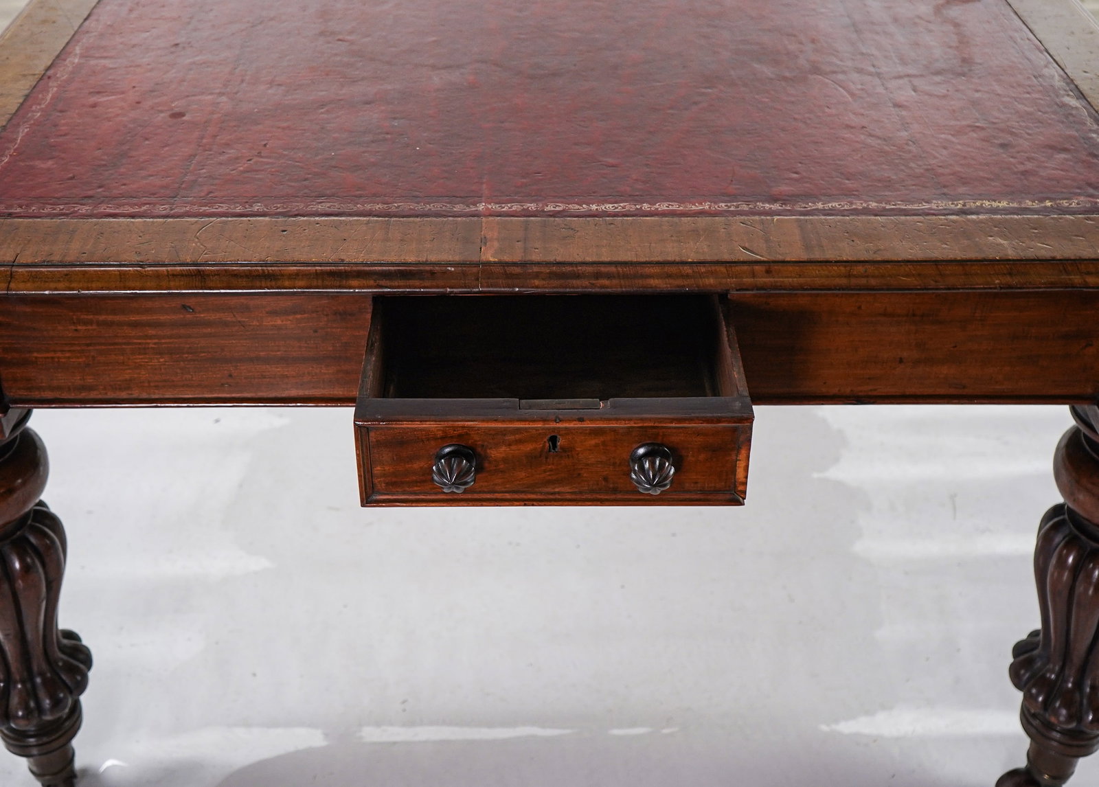 English Regency Library table - 6