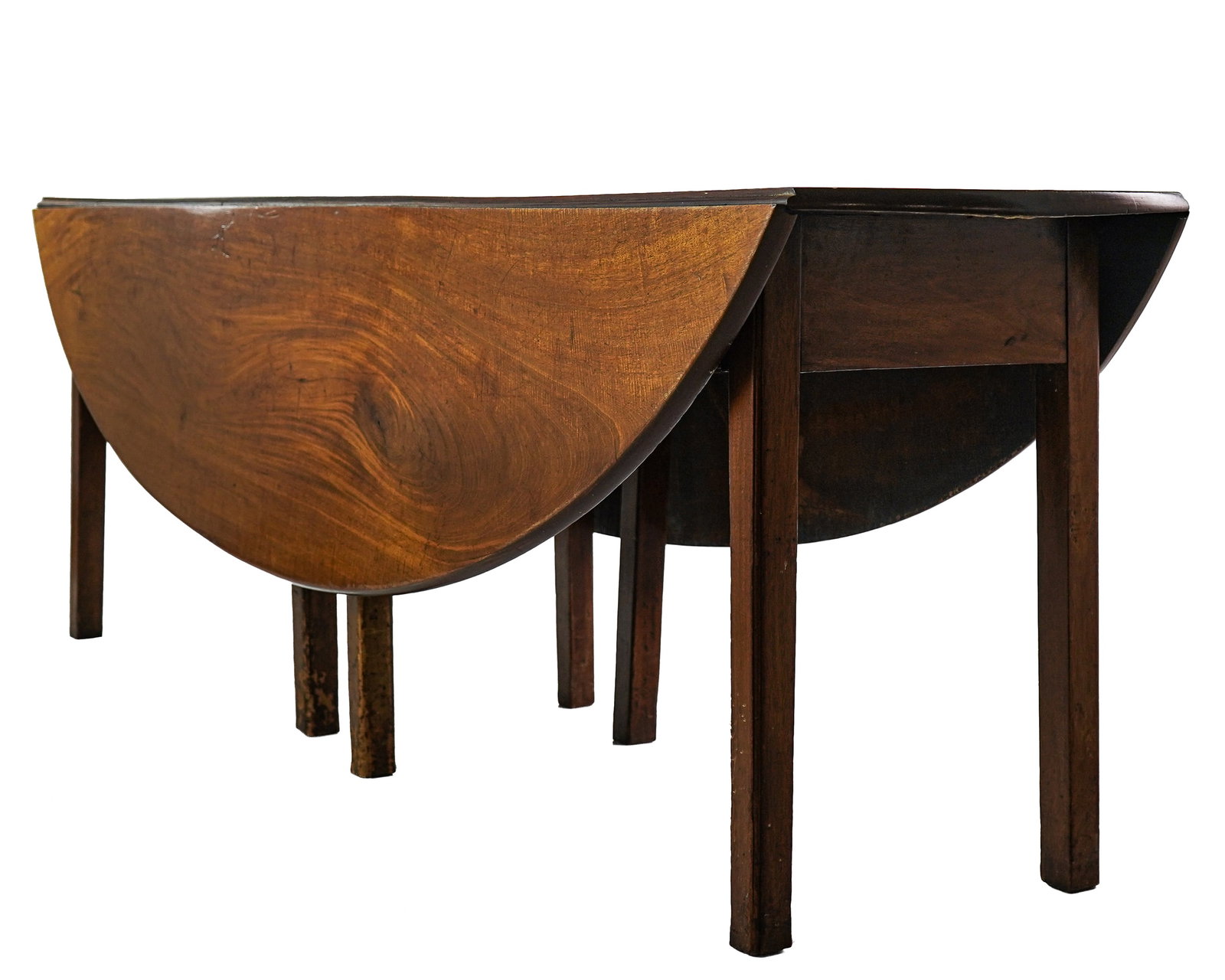 18th c Irish Walnut Wake Table (1 of 9)