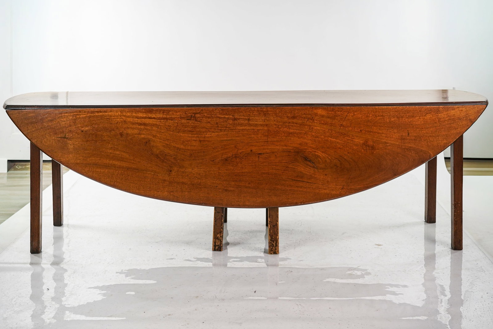 18th c Irish Walnut Wake Table - 4