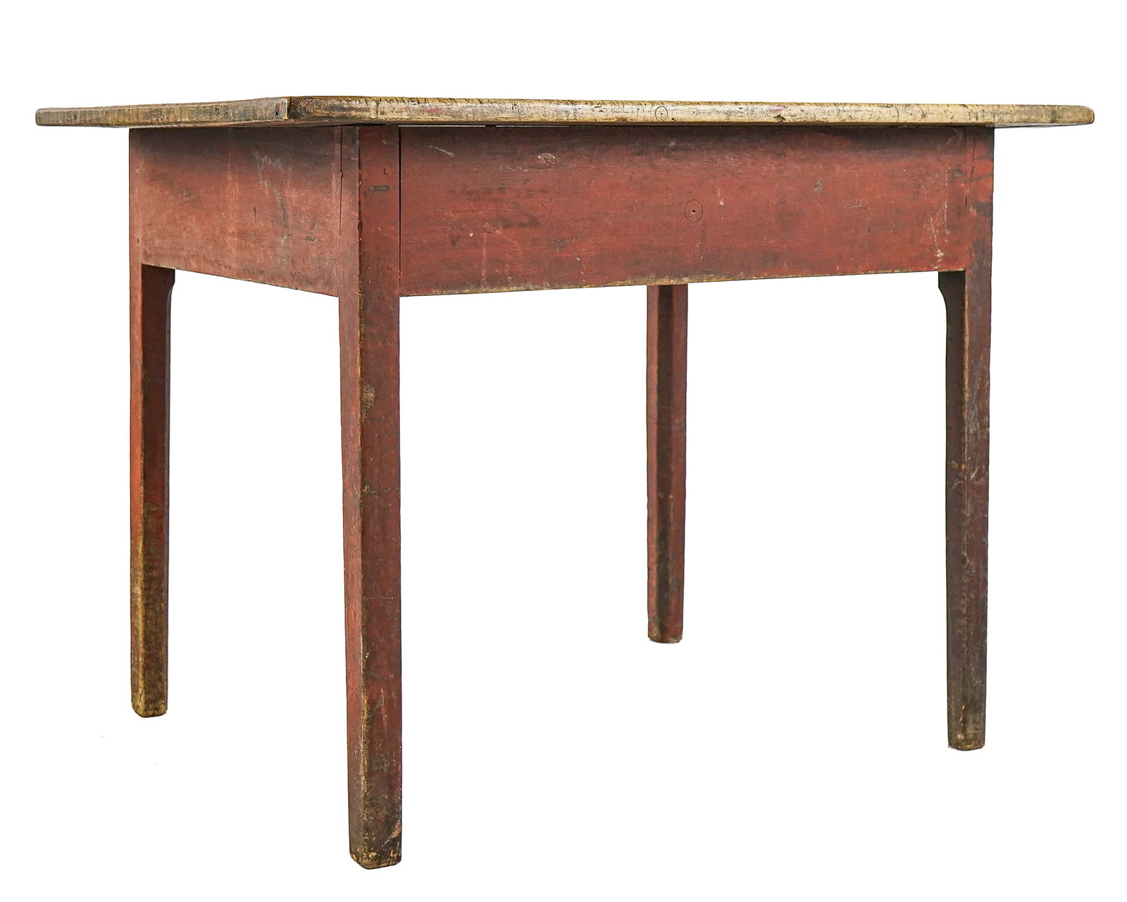 18th c New England Tiger maple top tap table (1 of 5)