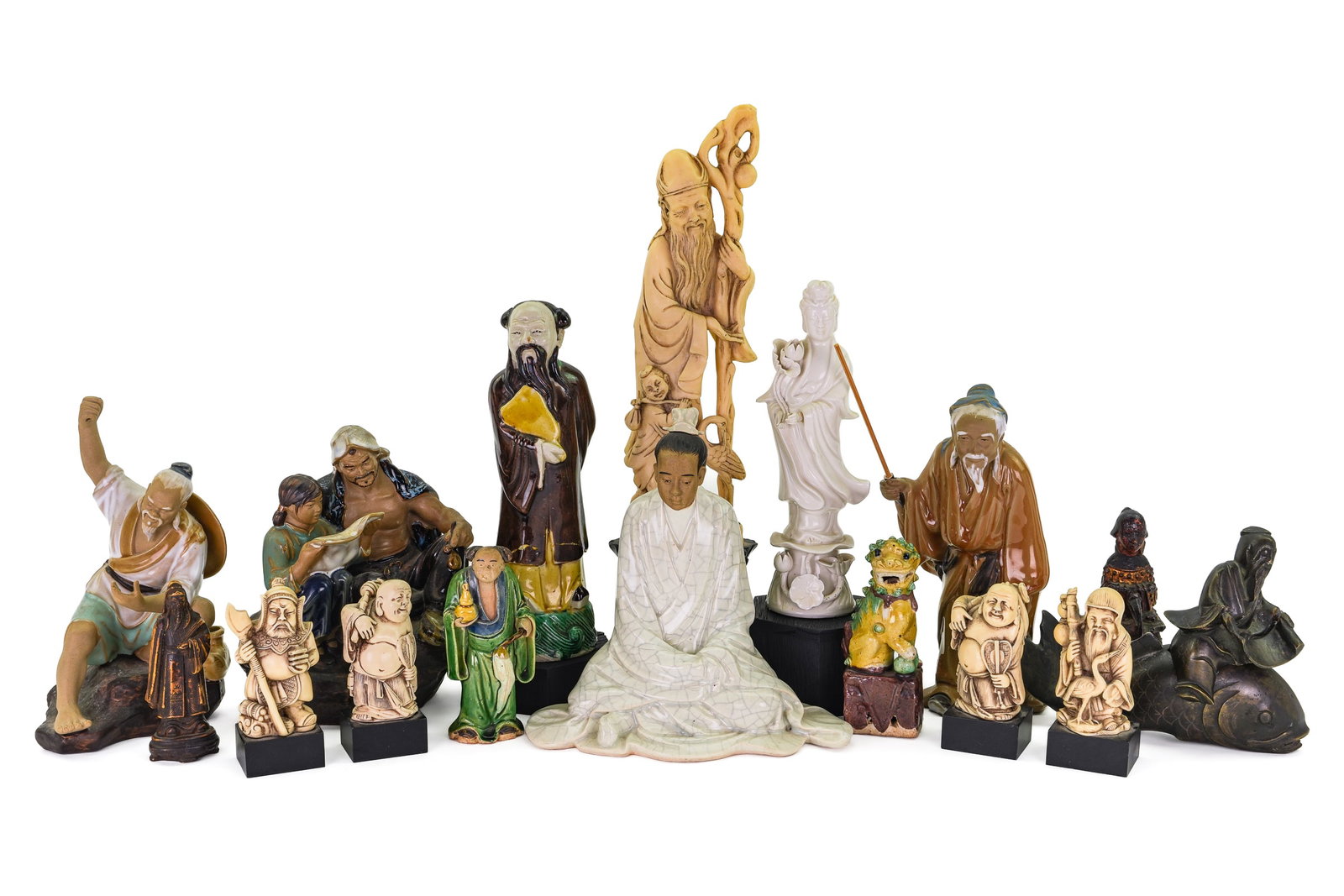 Collection of 16 Asian Figures (1 of 1)