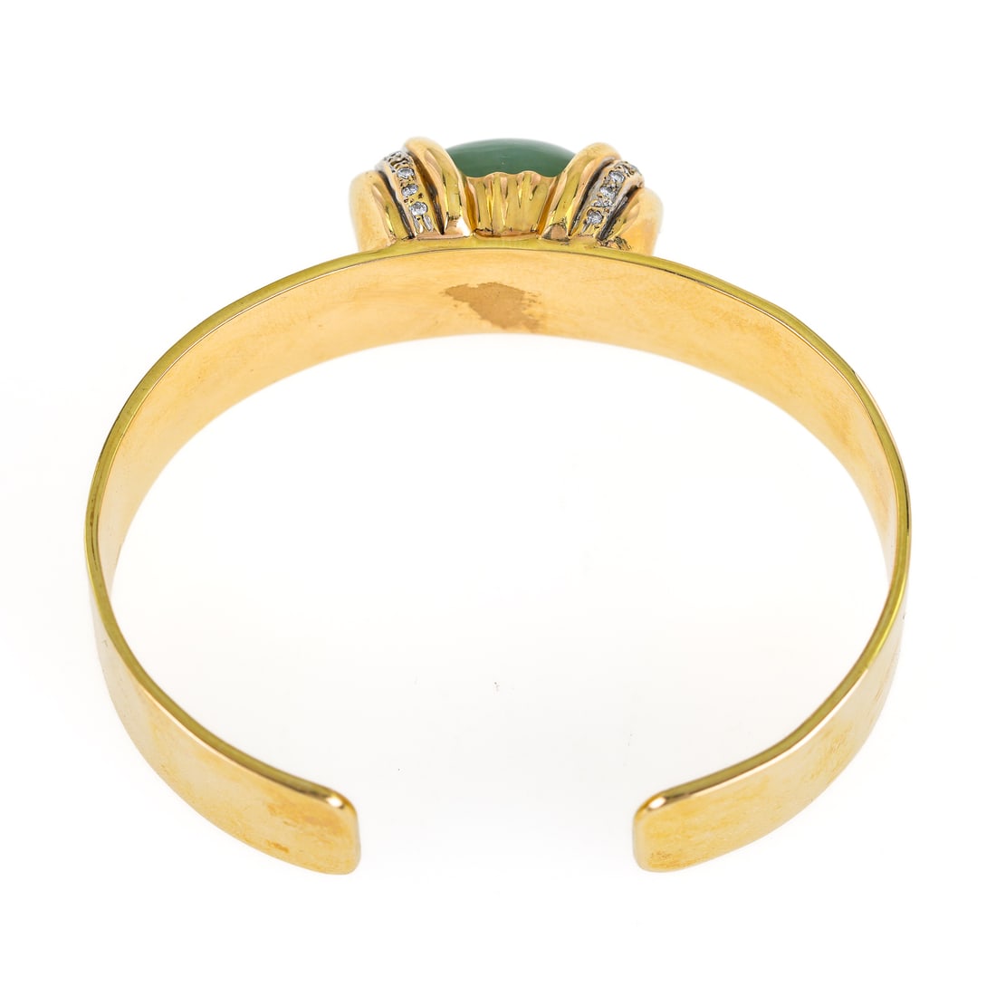 Jade & 14k Bangle - 5