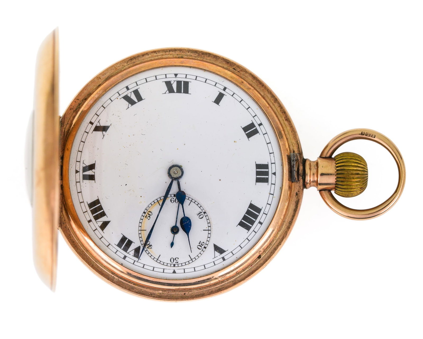 10k Closed Face Pocket Watch - 2