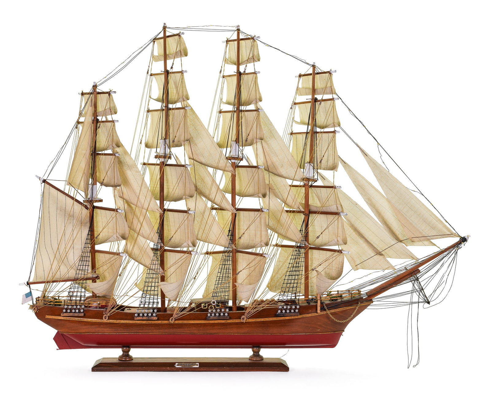 Mid 20th c Clipper Ship Model (1 of 1)