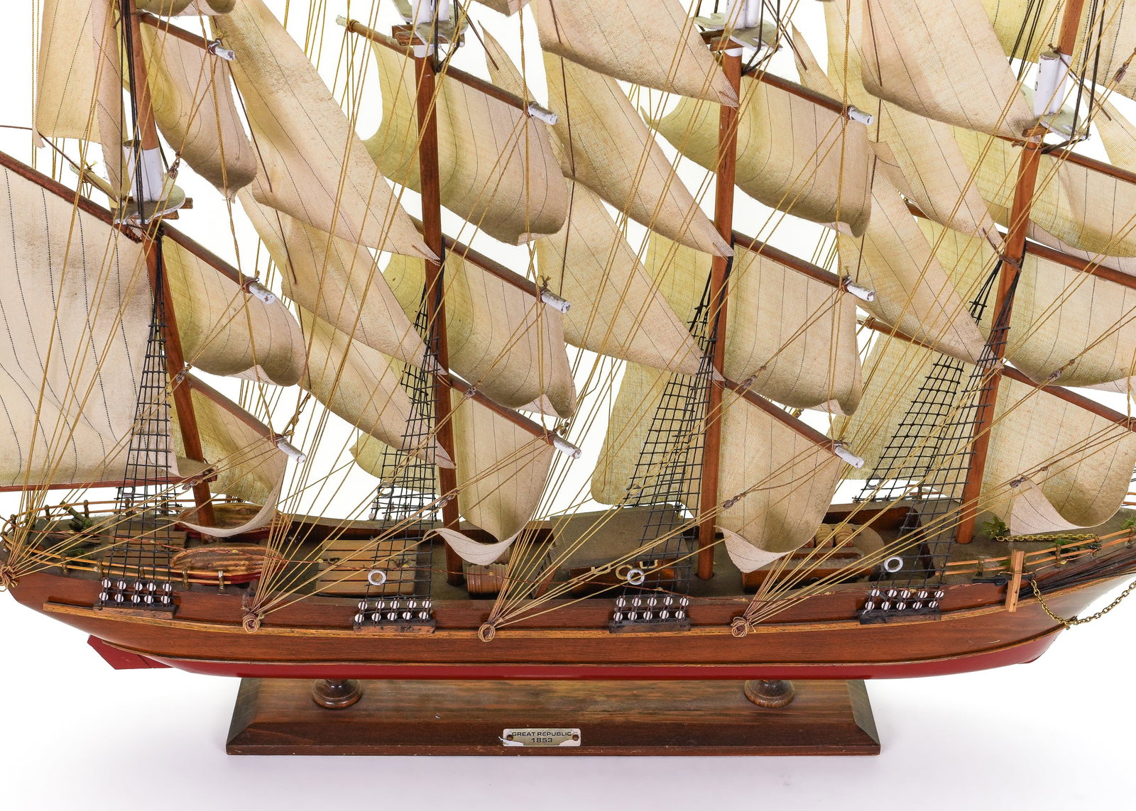 Mid 20th c Clipper Ship Model - 3