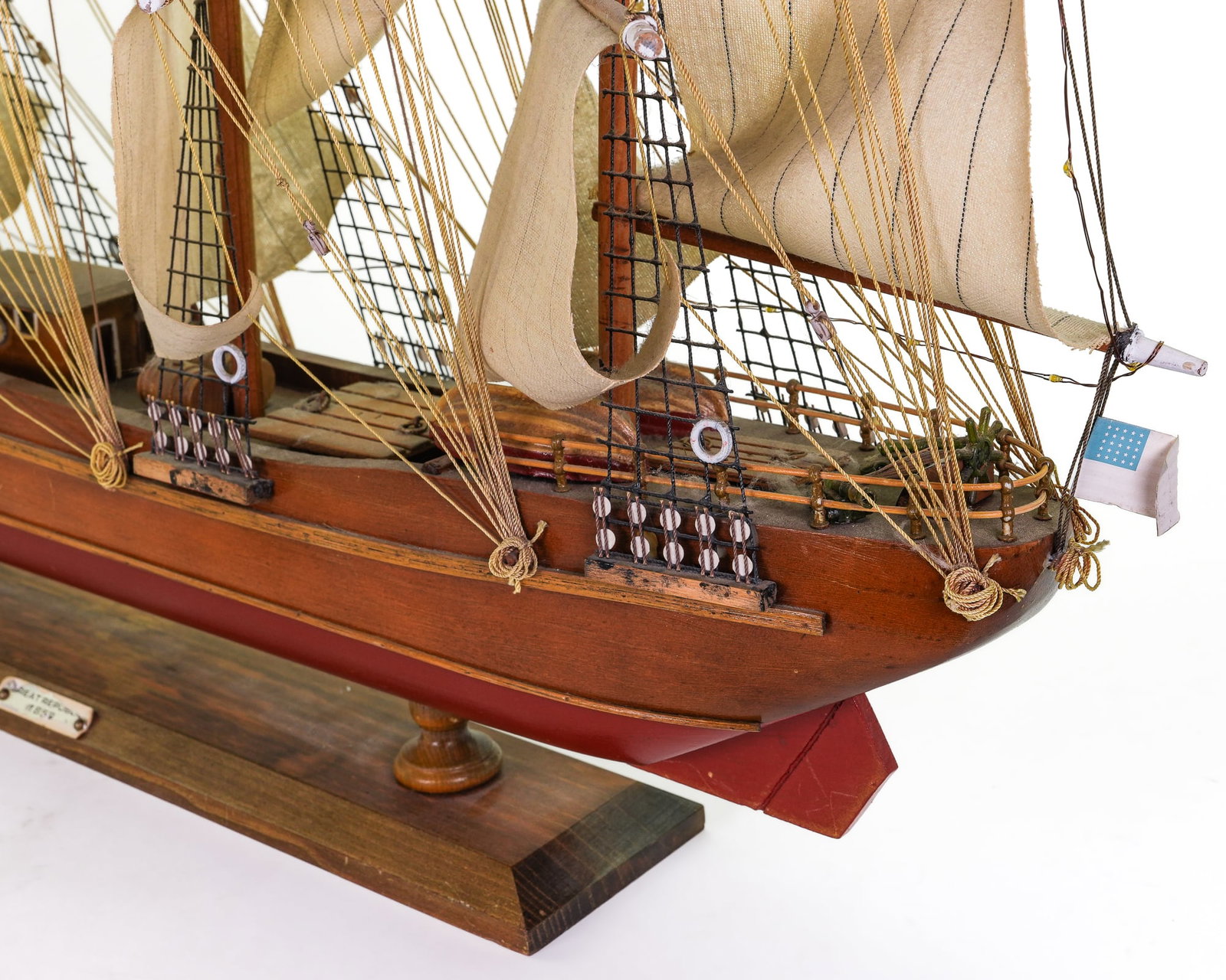 Mid 20th c Clipper Ship Model - 6