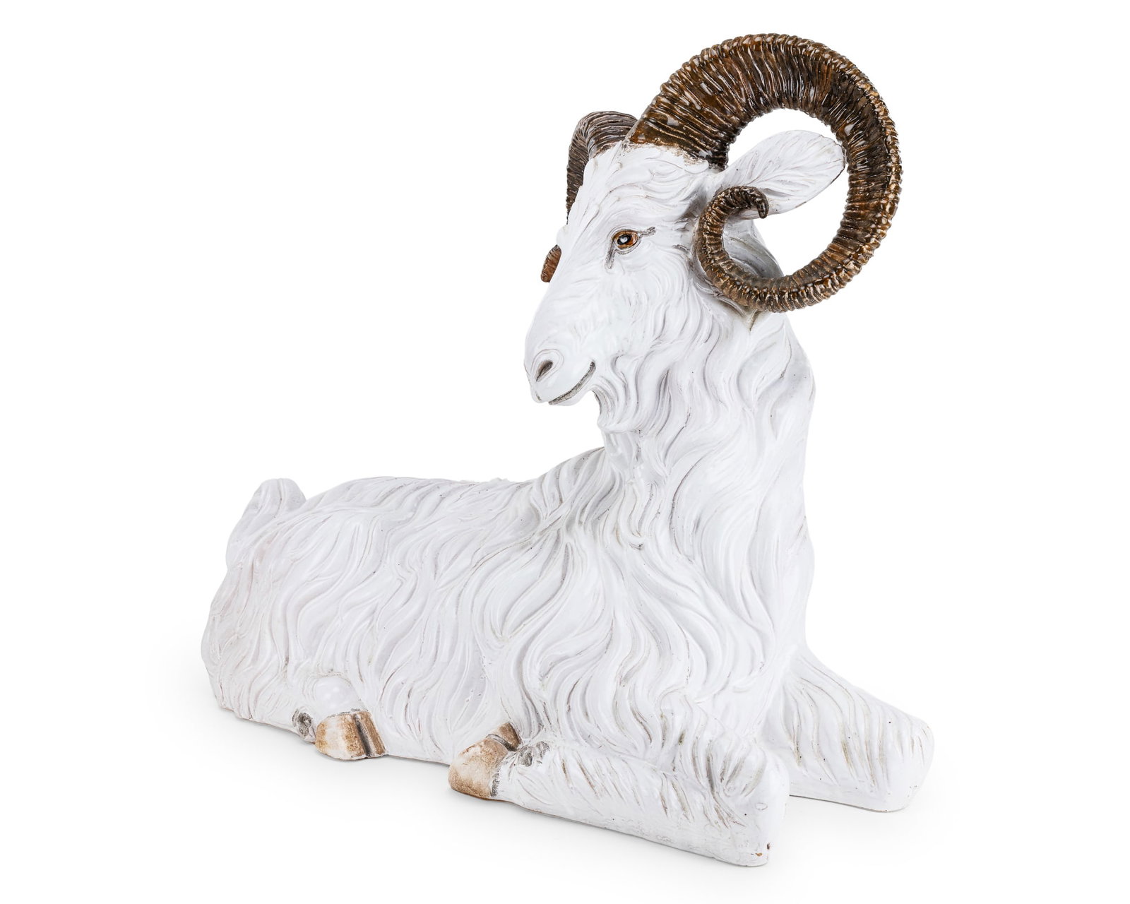 Large Italian Ceramic Ram - 2