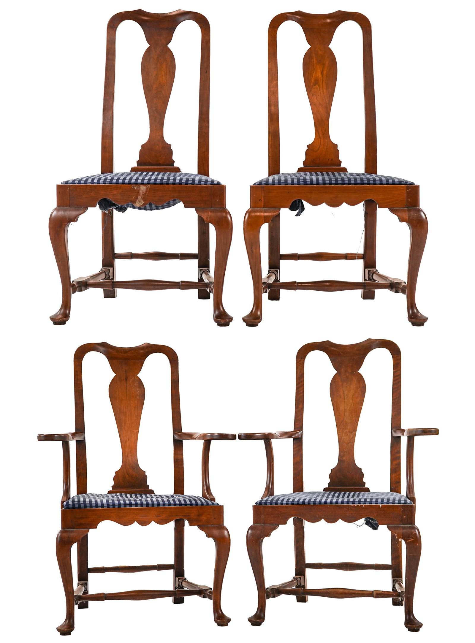 Eldred Wheeler Hingham MA Queen Anne Chairs (1 of 7)