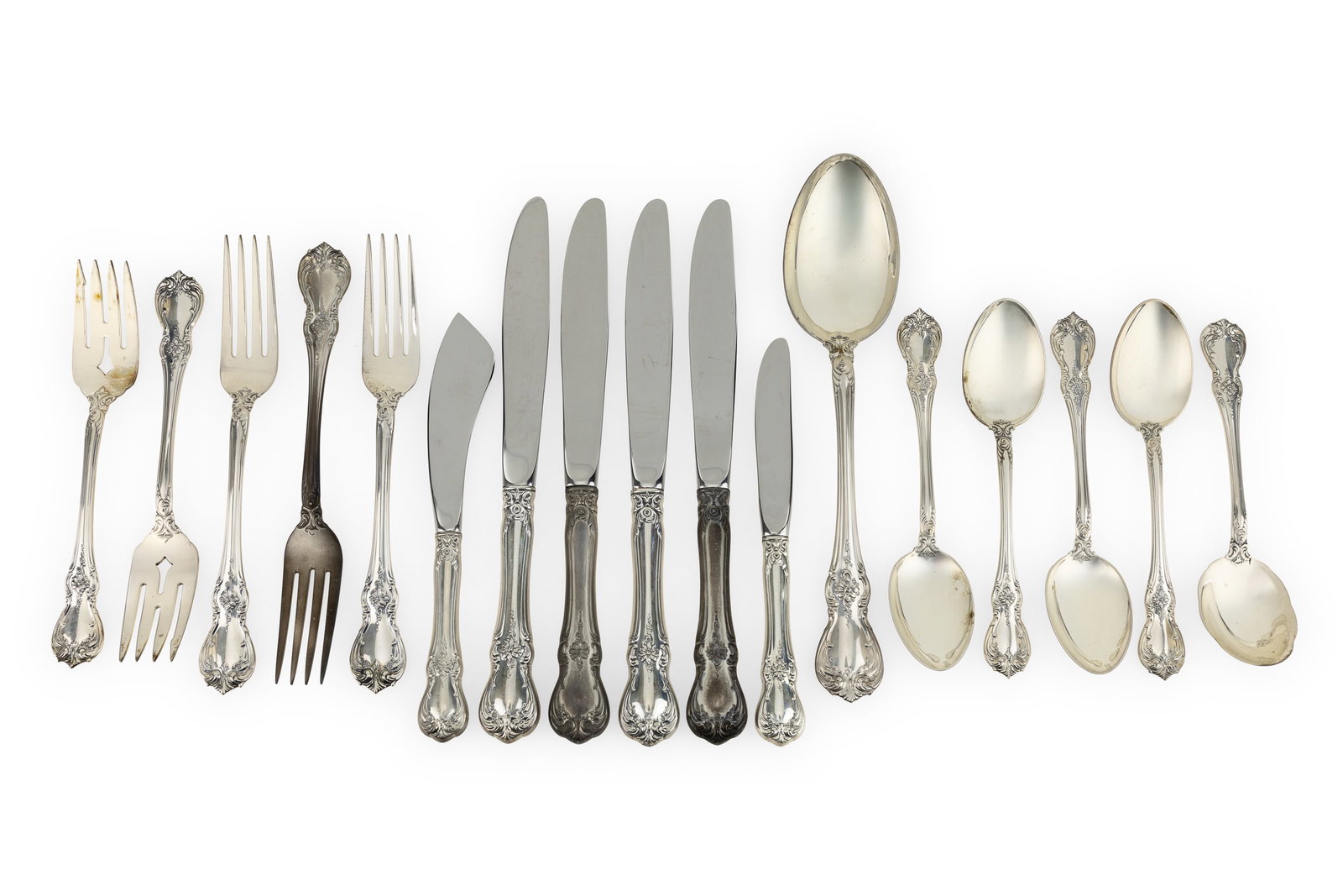 17 pcs. Towle Old Master Sterling Flatware (1 of 1)