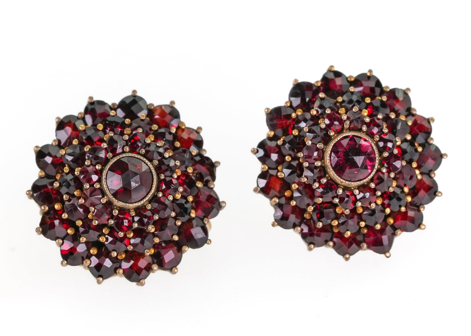 Garnet Ring & Earrings - 3