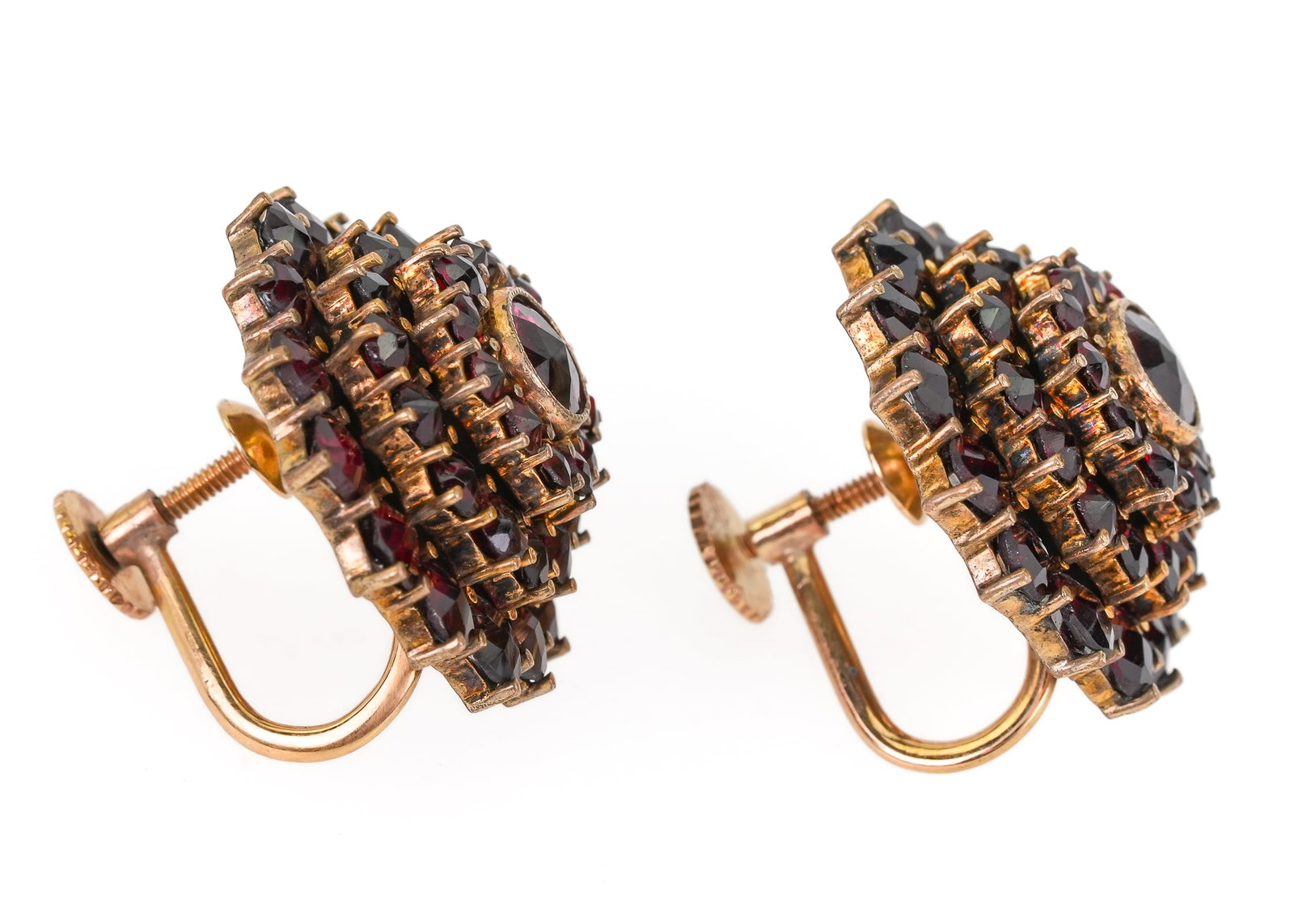 Garnet Ring & Earrings - 4