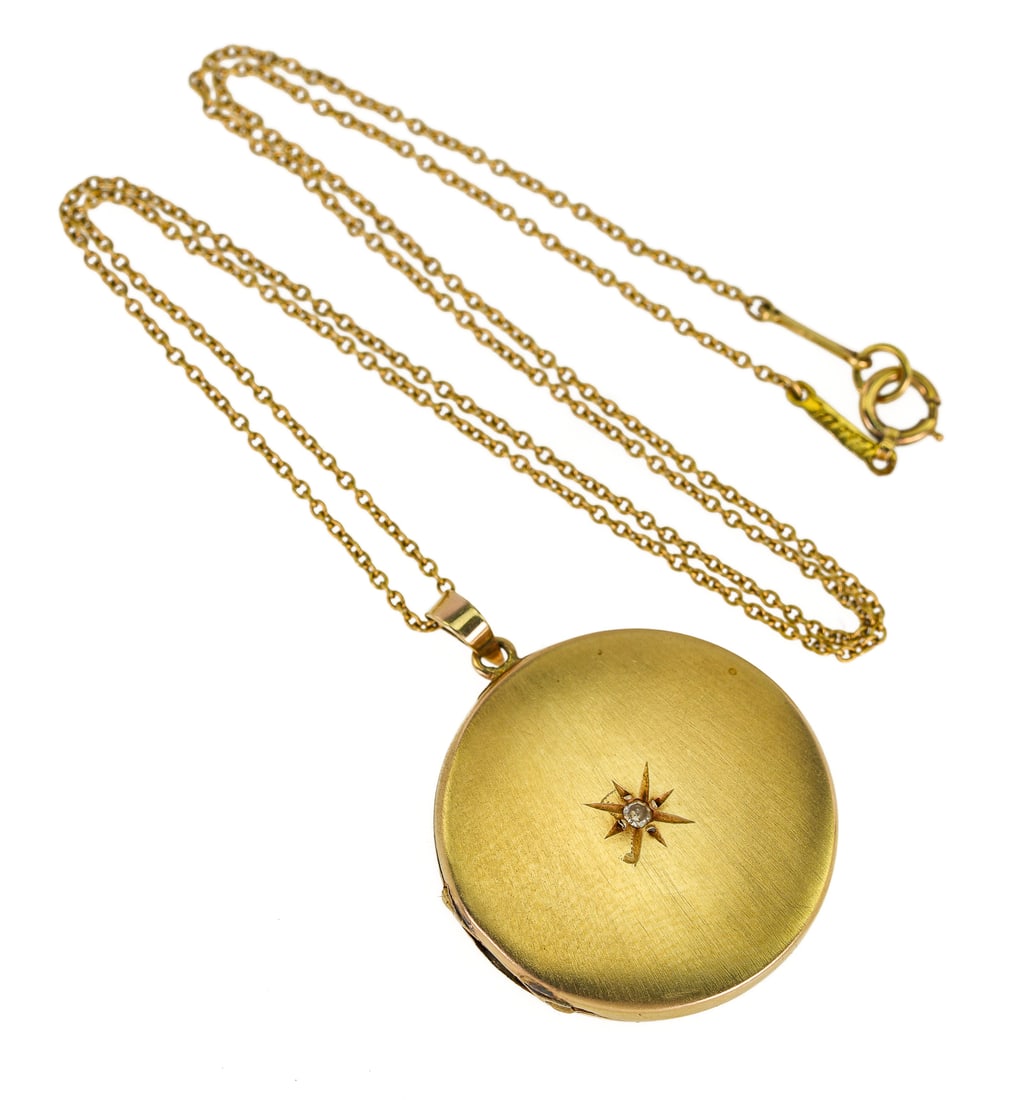 14k Locket & Chain (1 of 4)