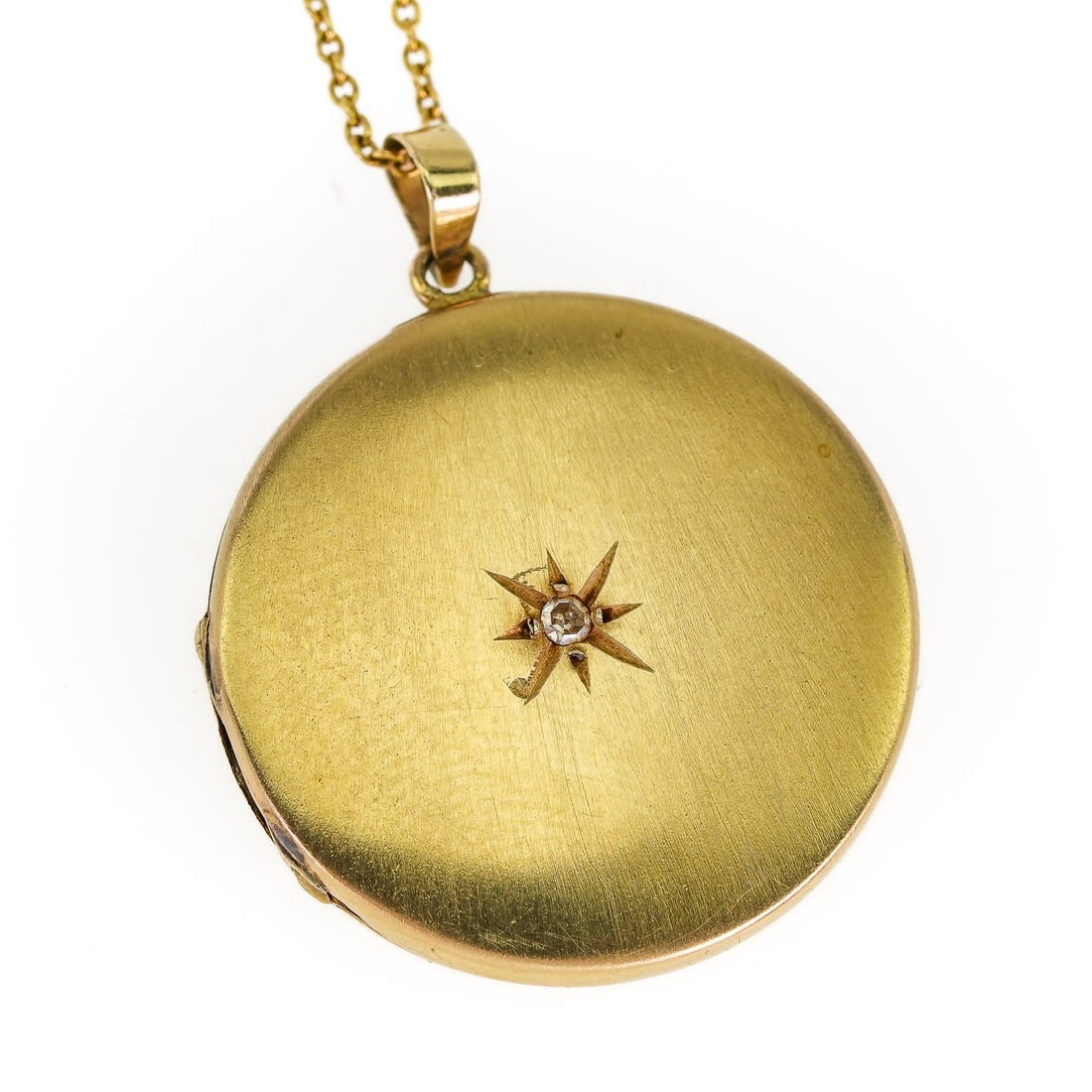 14k Locket & Chain - 2