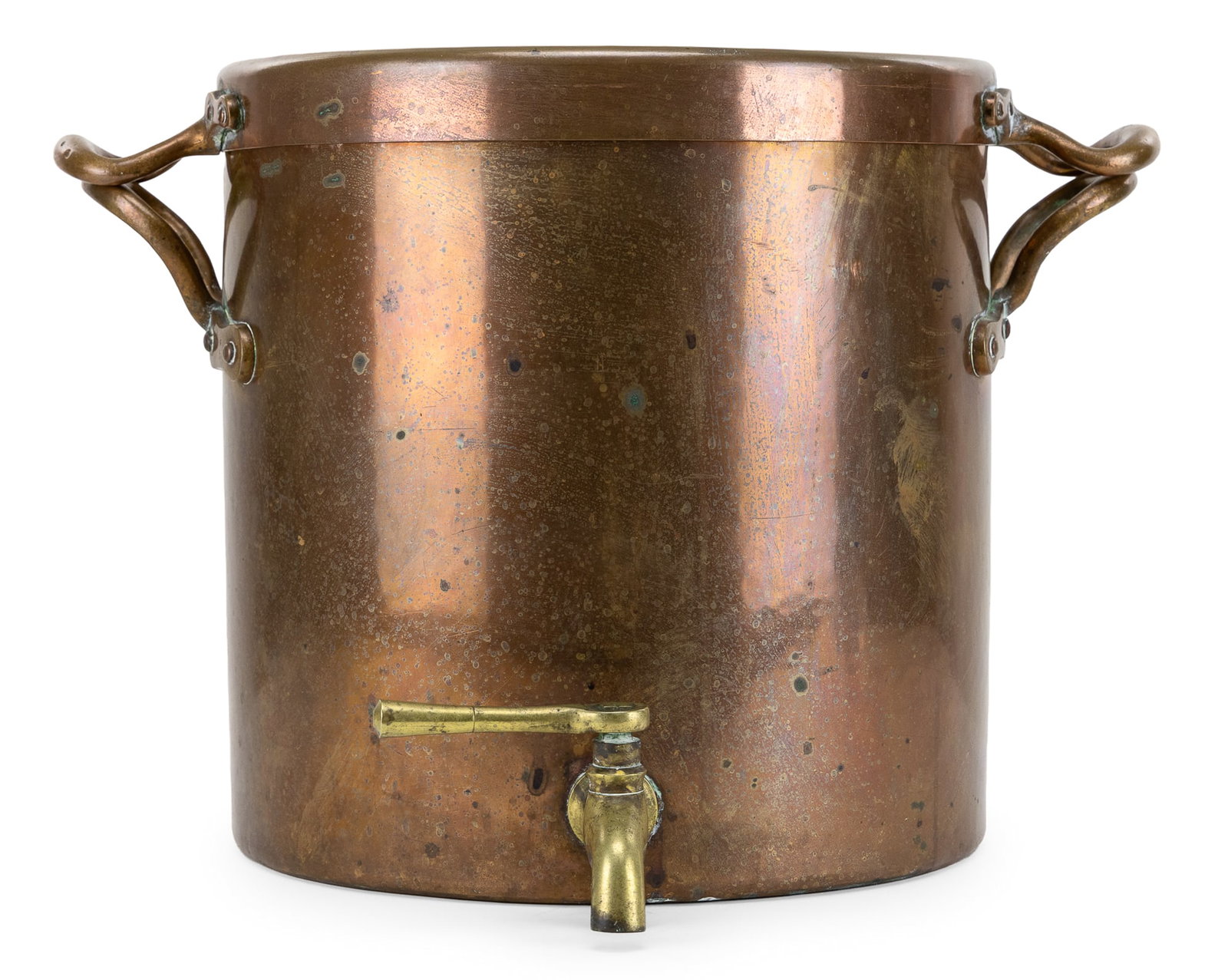 Large Copper Water Dispenser with Lid (1 of 1)