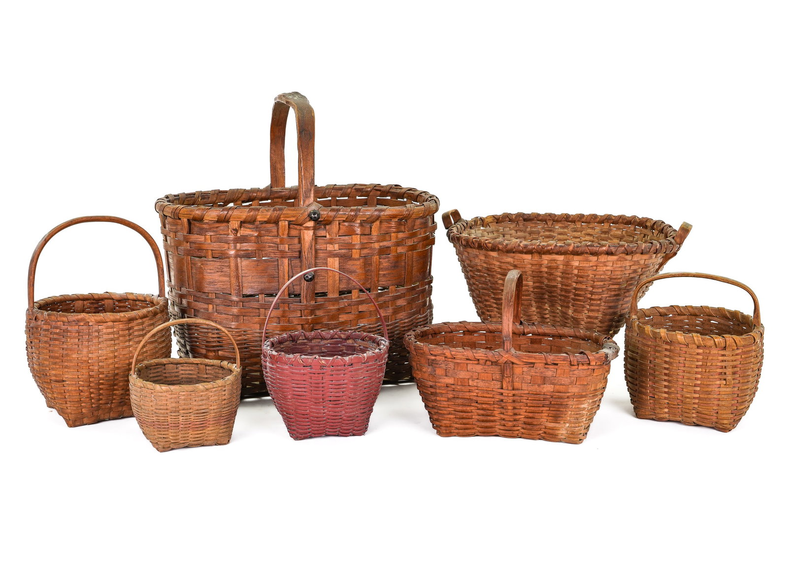 Northeast Woodlands Wood Splint Baskets (1 of 14)