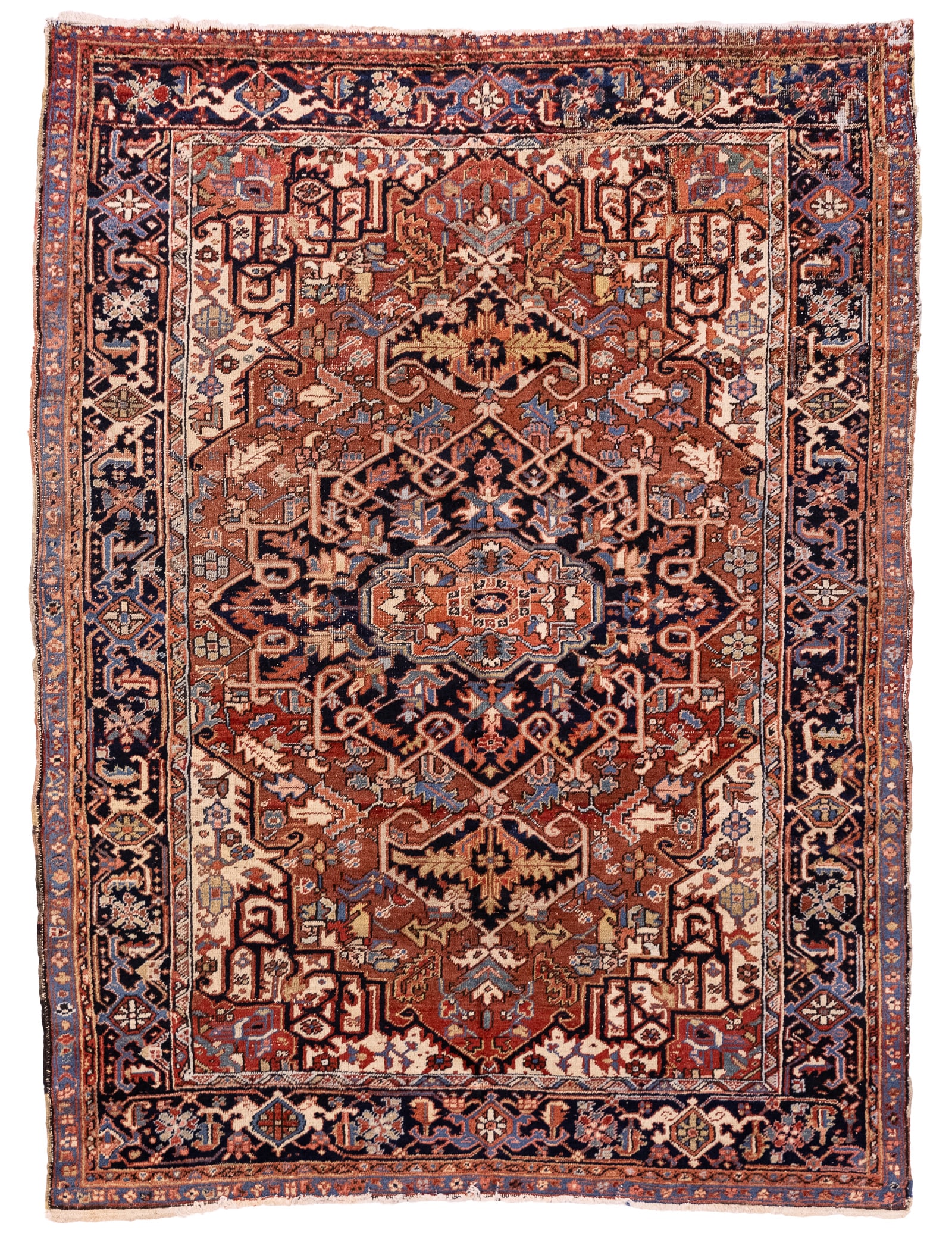 Antique Heriz Main Carpet (1 of 1)