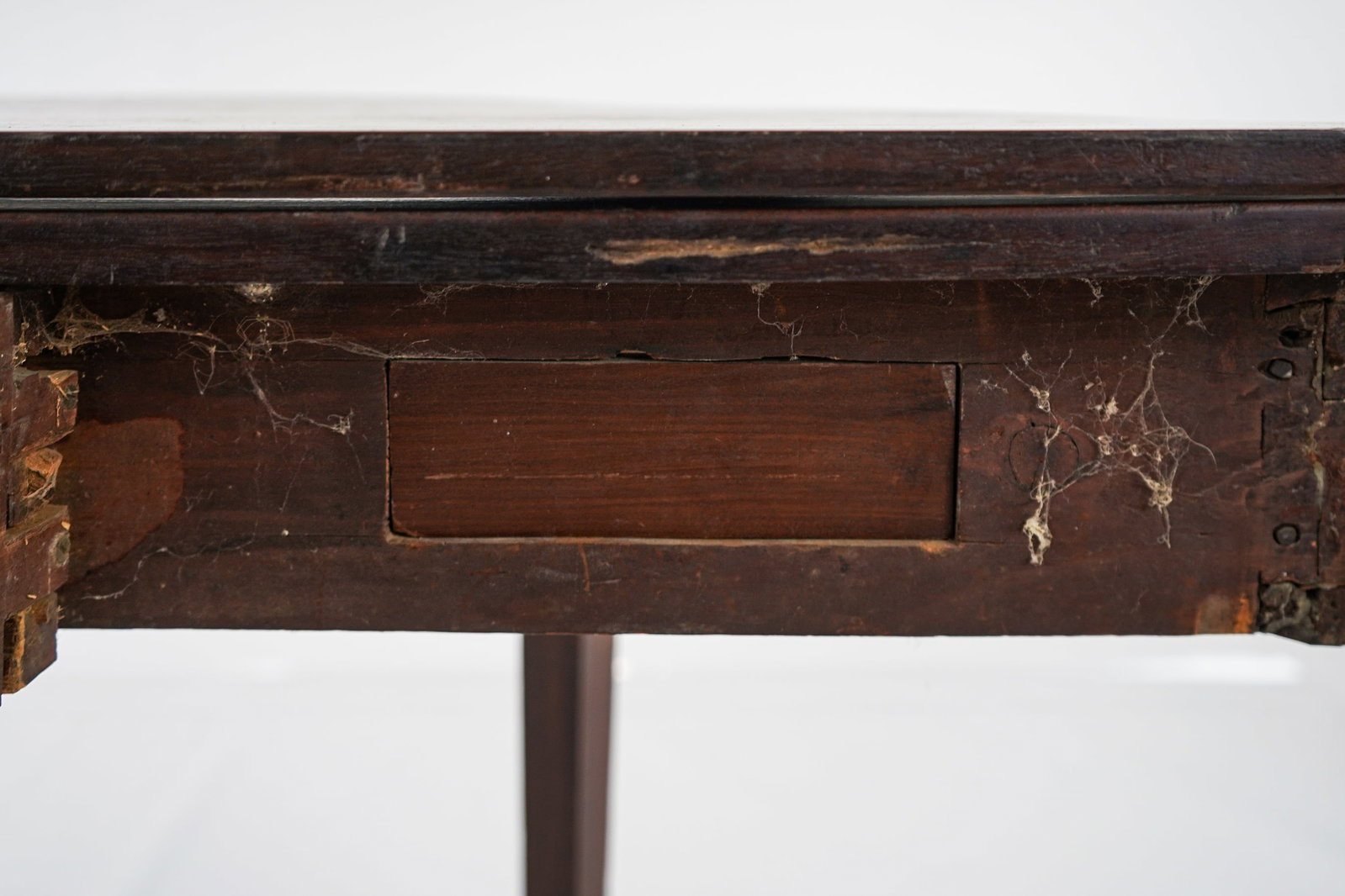 19th c Mid-Atlantic Hepplewhte Card Table - 6