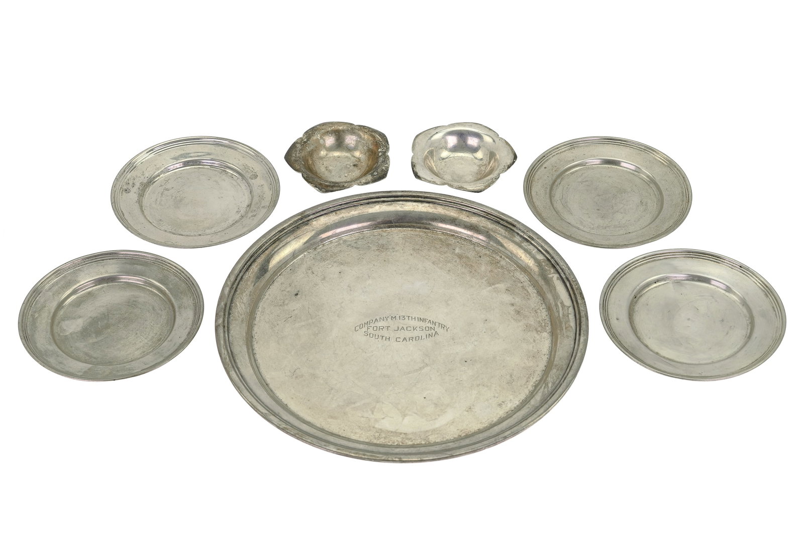 7 pcs. Sterling Silver Holloware incl. Tiffany (1 of 1)