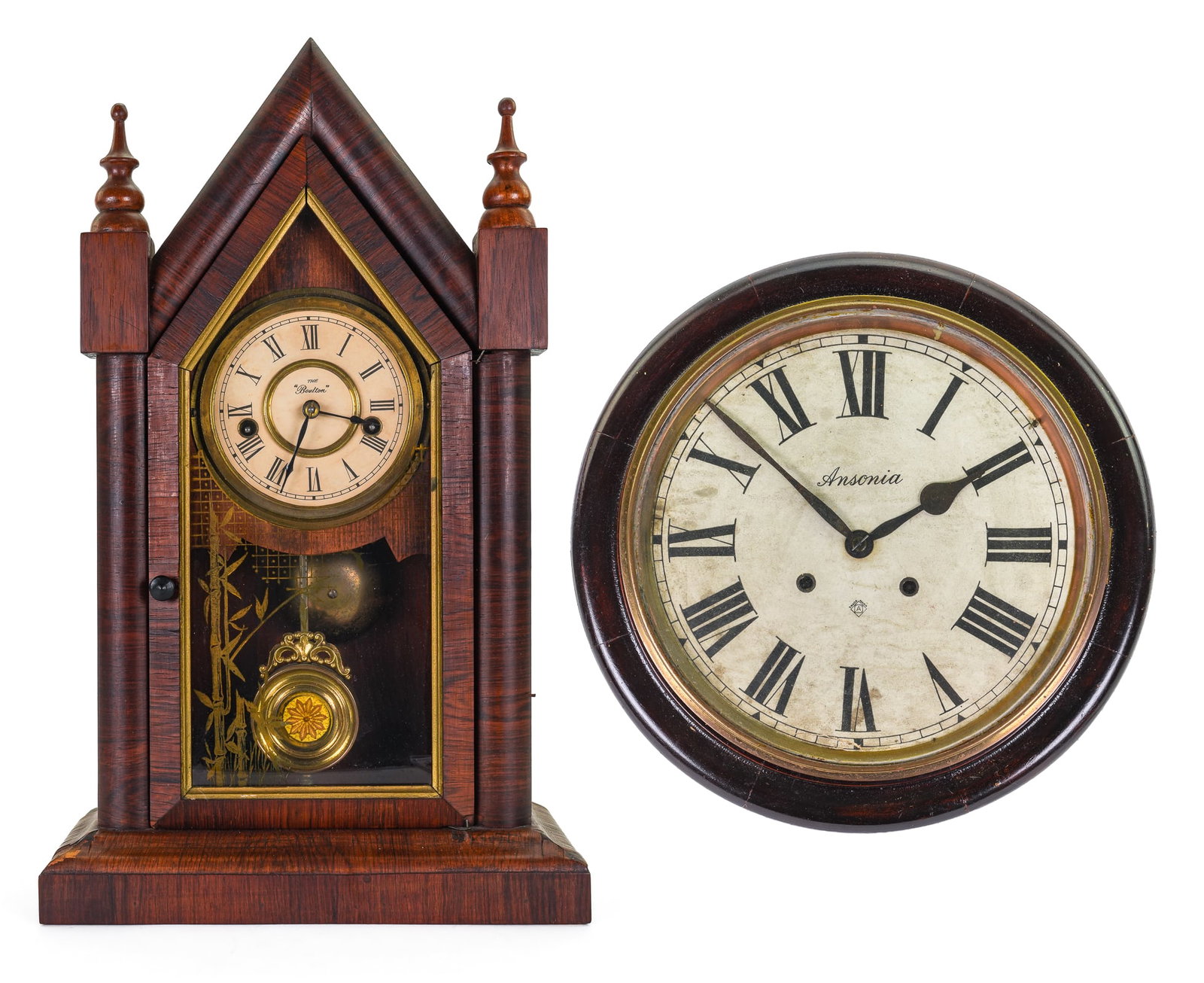 Ansonia Gallery Clock, The Boulton Steeple Clock (1 of 3)