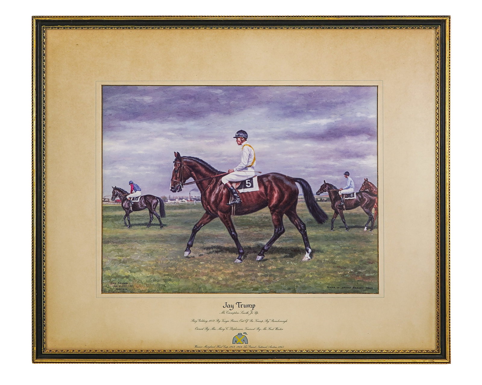 Group of sporting art- - 2