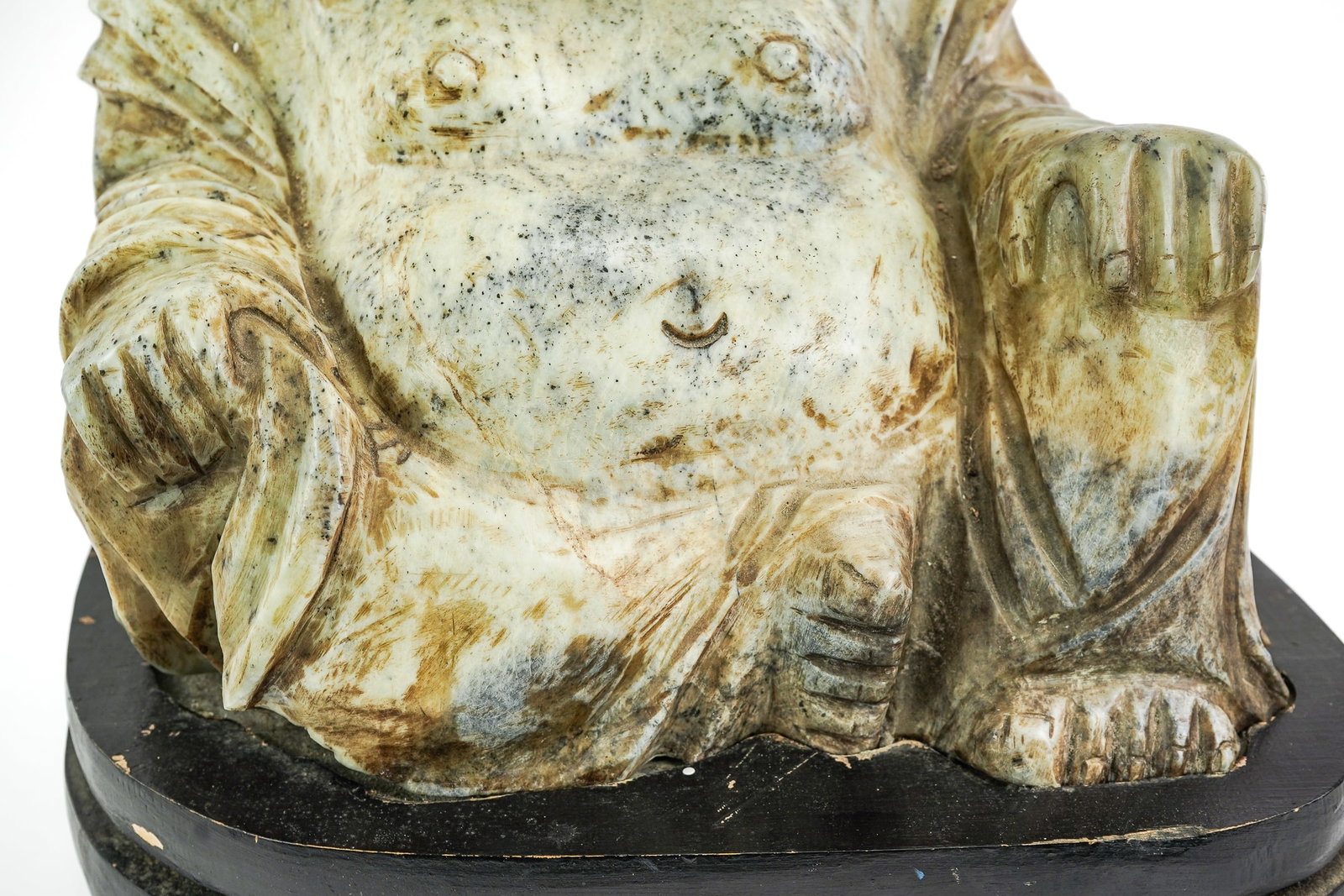 Large Stone Buddha The Happy One - 3