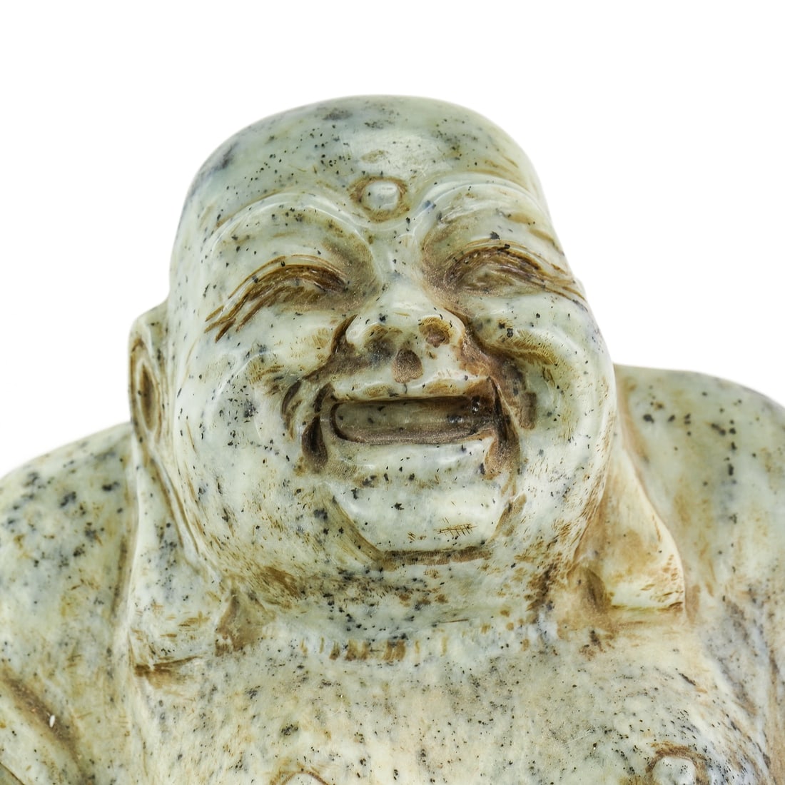 Large Stone Buddha The Happy One - 4