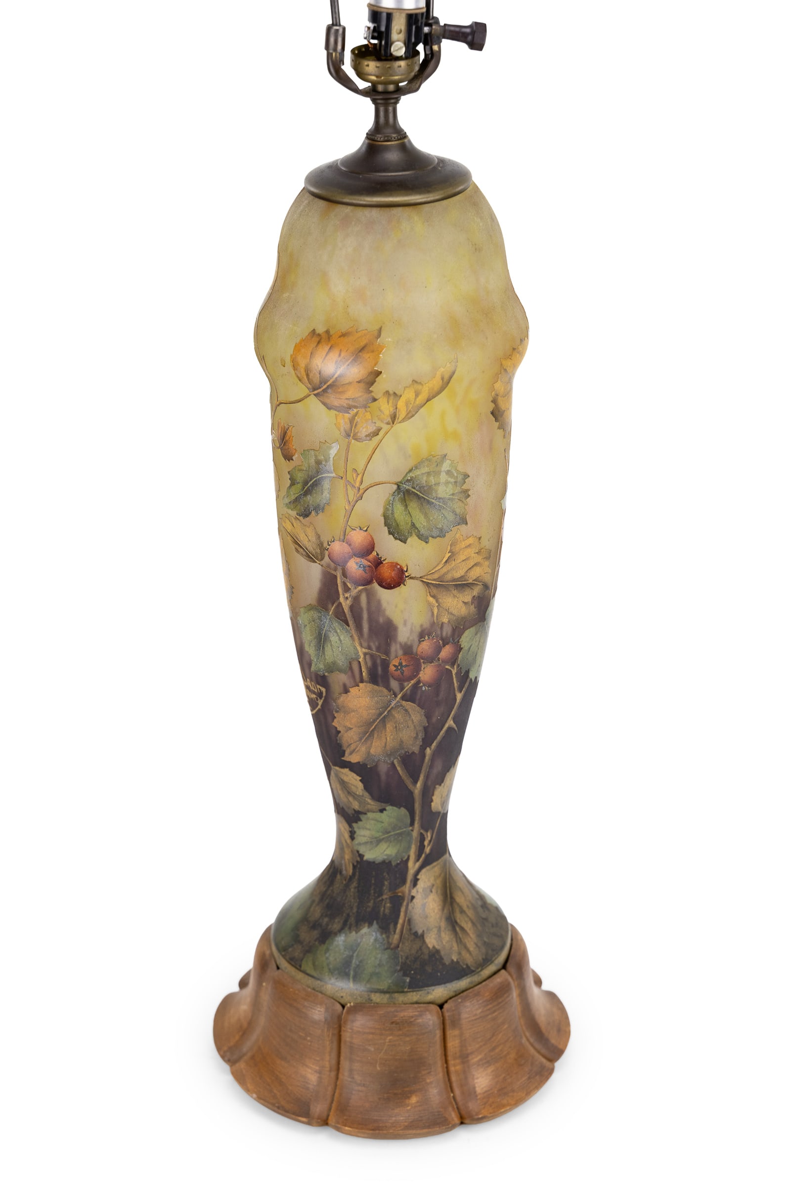 Daum Nancy Vase/ Table Lamp - 5