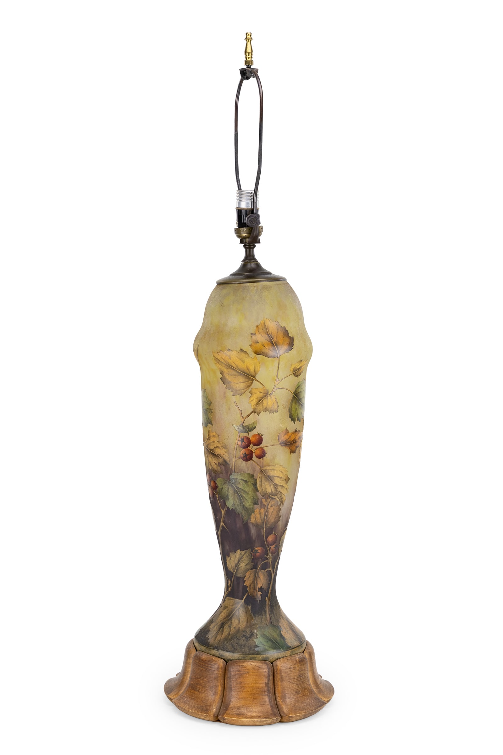 Daum Nancy Vase/ Table Lamp - 6