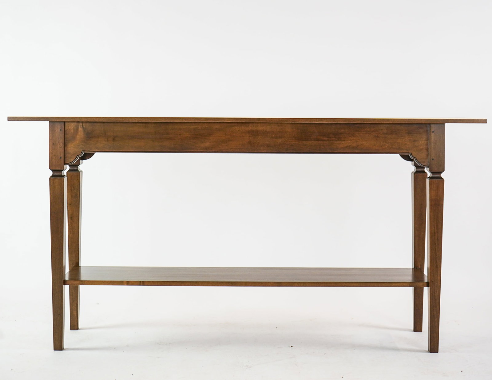 Clark Mack Calais VT. Dark Maple "Walker Hill" Console Table. - 2